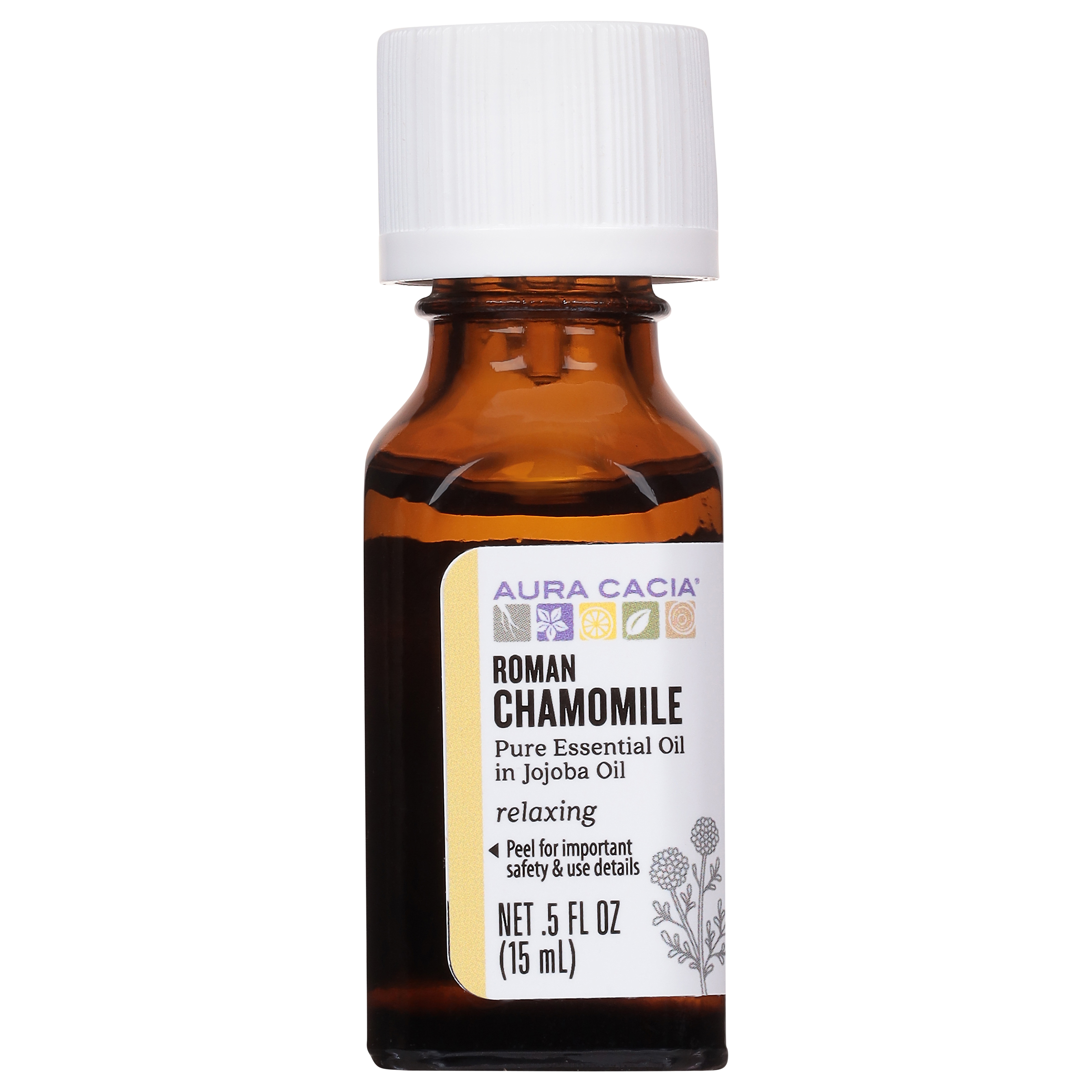 Aura Cacia Roman Chamomile Pure Essential Oil in Jojoba Oil