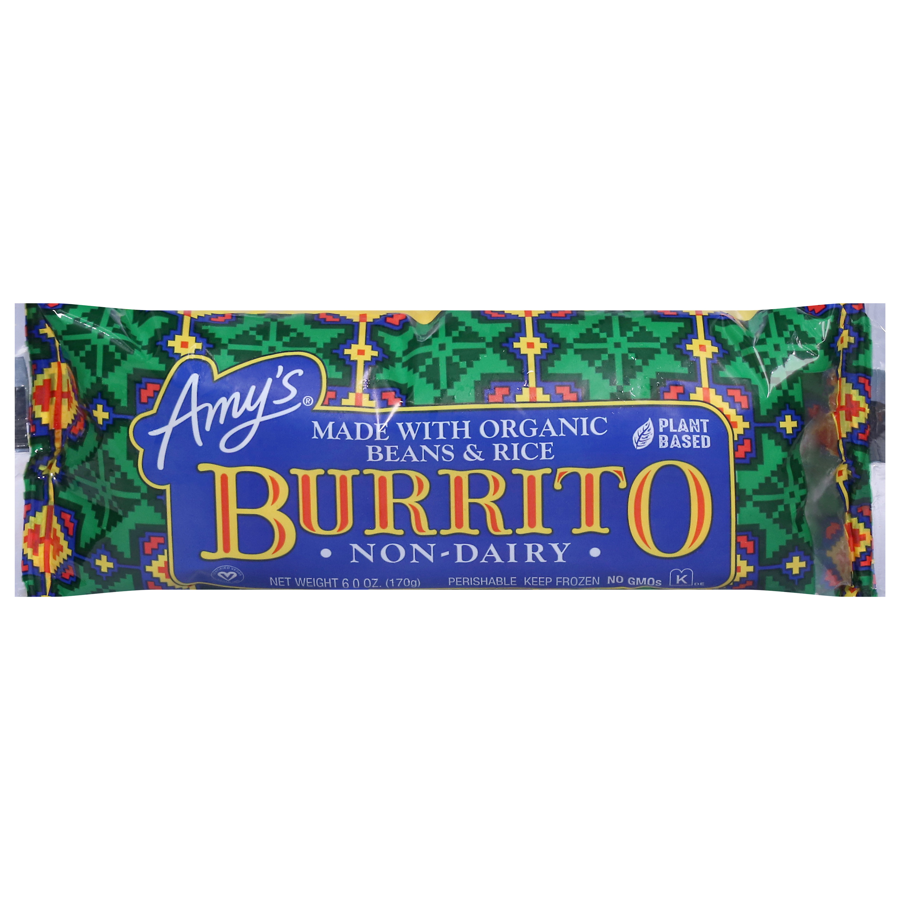Amy's Plant Based Non-Dairy Burrito