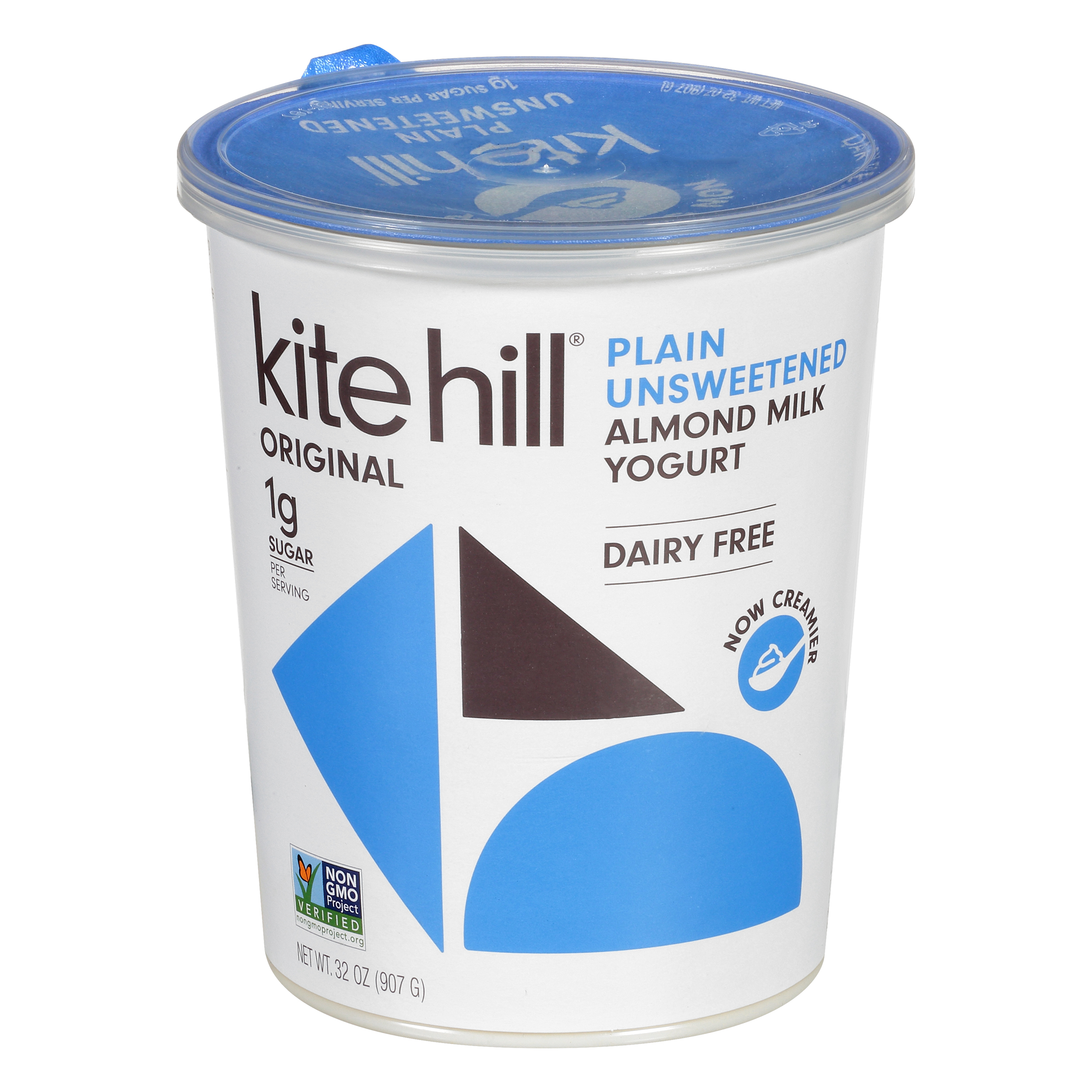 Kite Hill Original Dairy Free Plain Unsweetened Almond Milk Yogurt