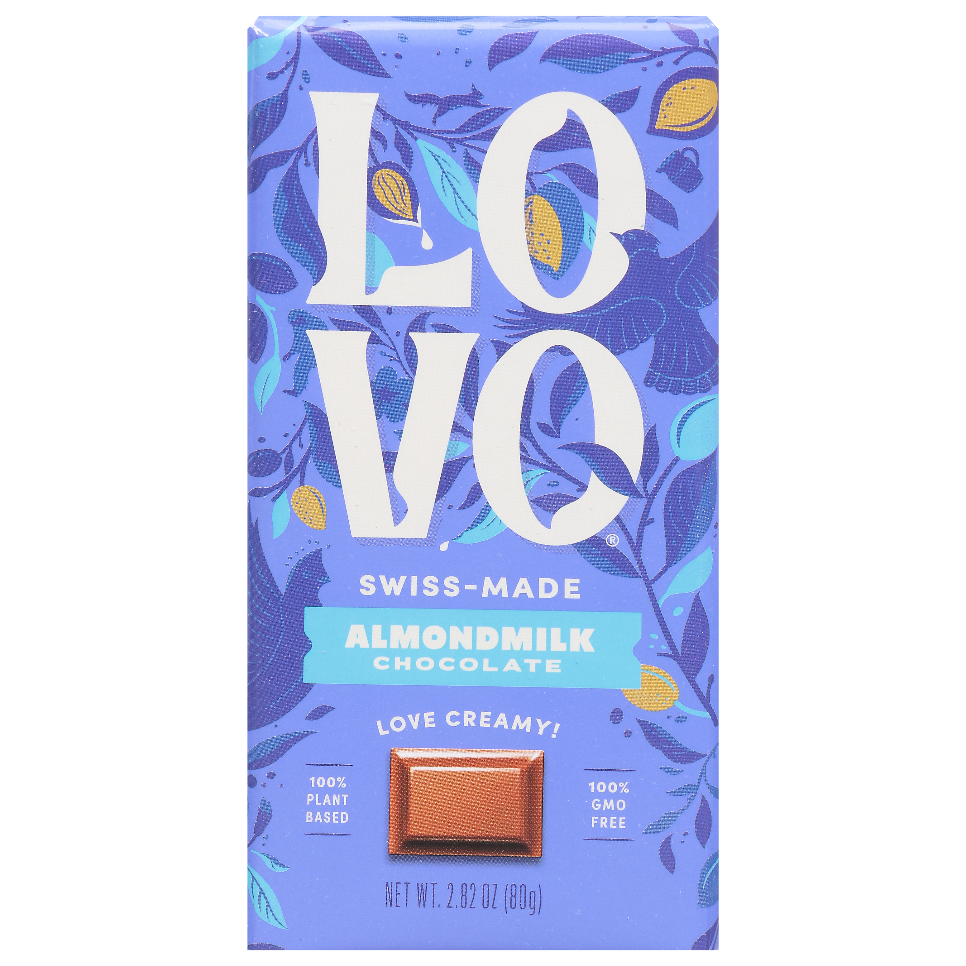 Lovo Swiss-Made Almondmilk Chocolate