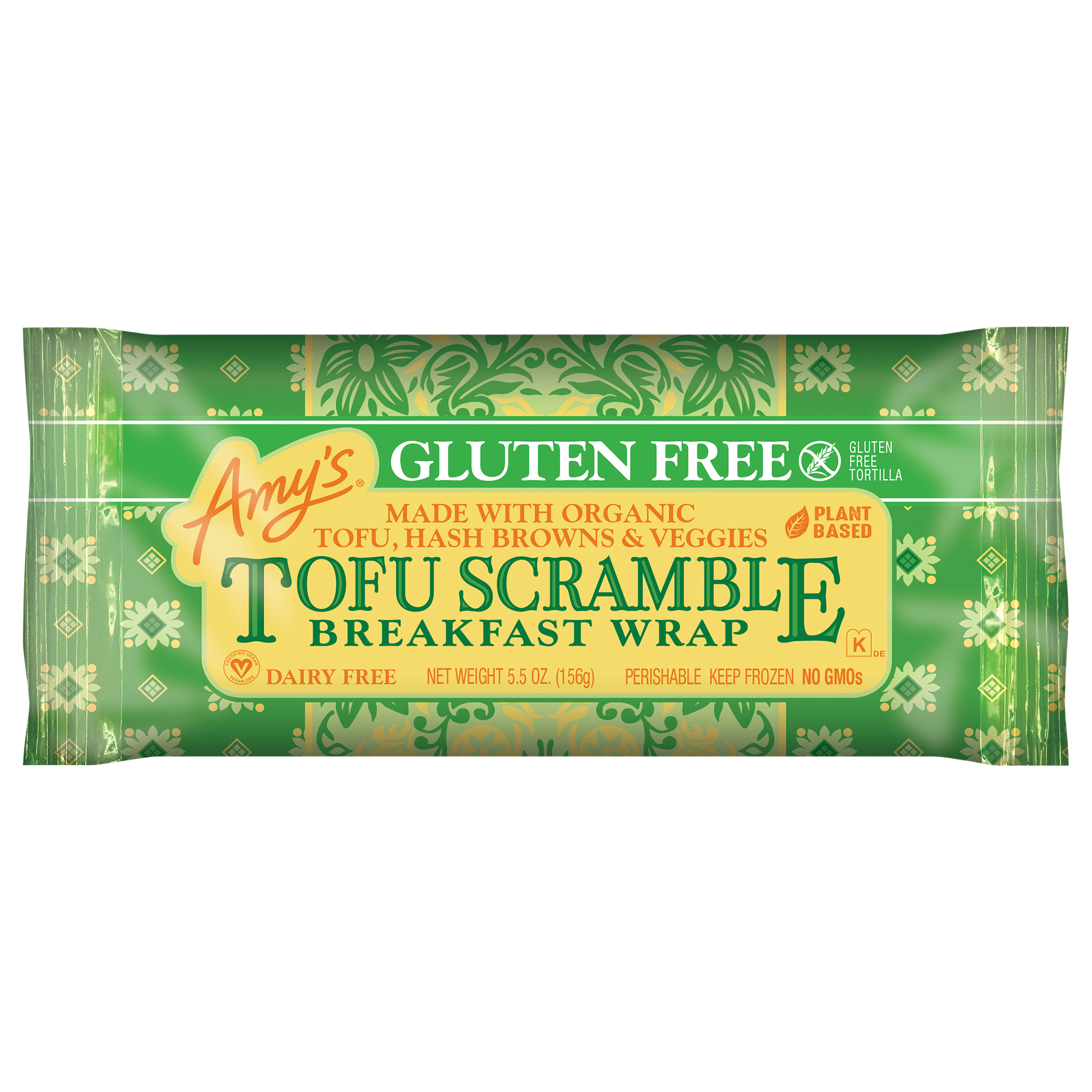 Amy's Tofu Scramle Breakfast Wrap