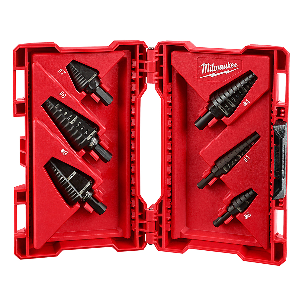 Step Drill Bit Set (6 PC)