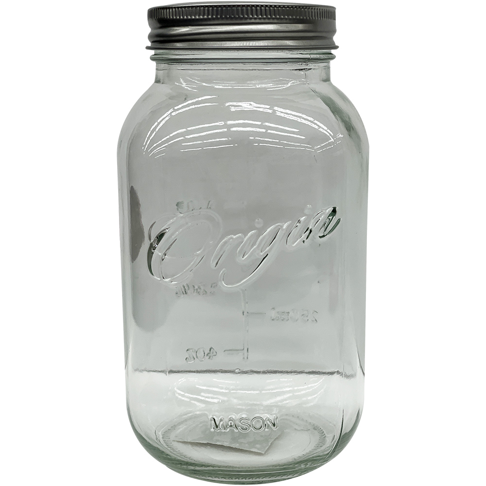 Generic Mason Jar With Handle, Cover & Reusable Straw @ Best Price Online