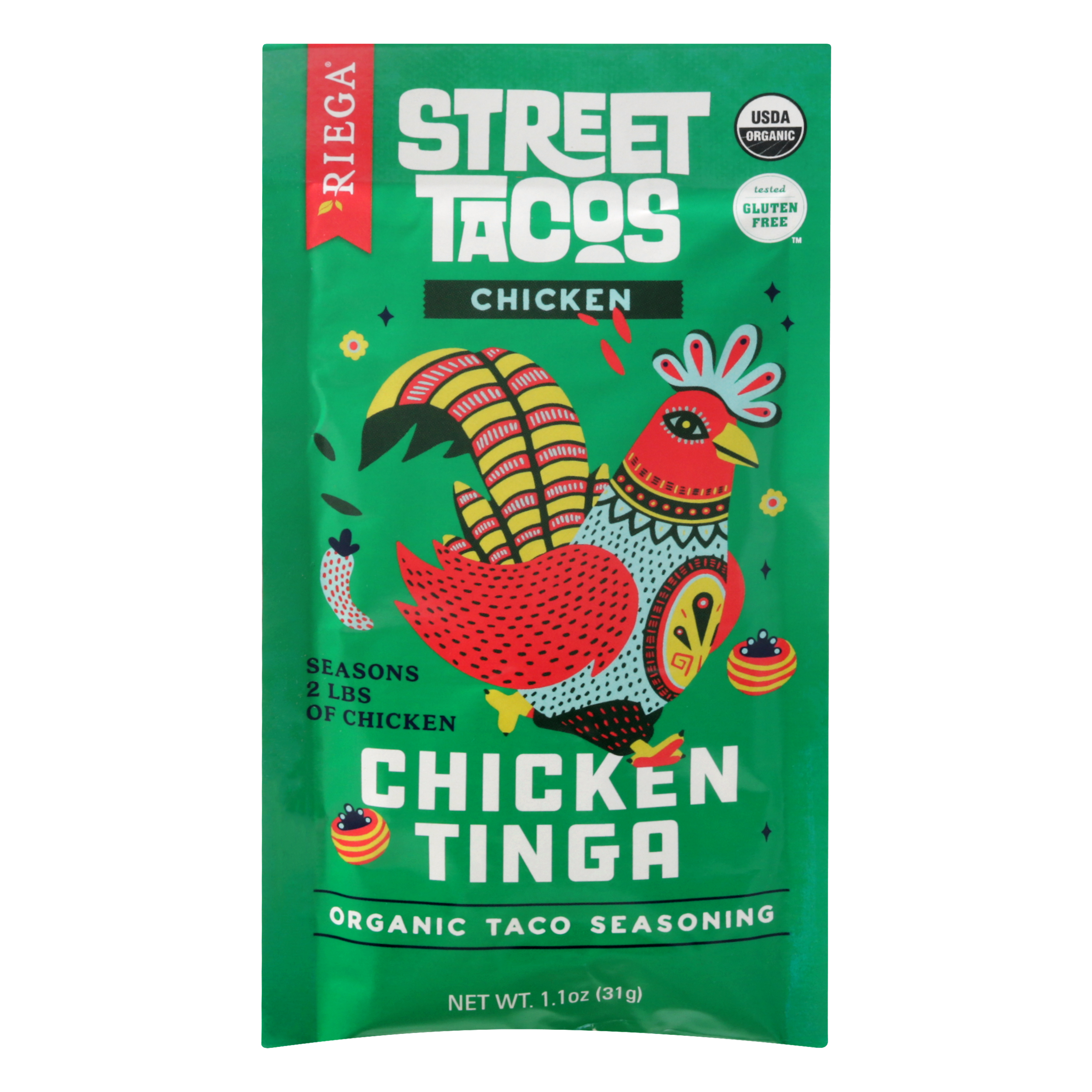 Riega Street Tacos Organic Chicken Taco Seasoning