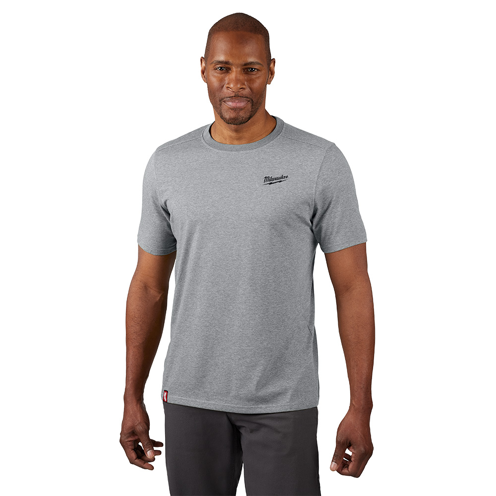 FREEFLEX Hybrid Work Tee - Short Sleeve - Gray S