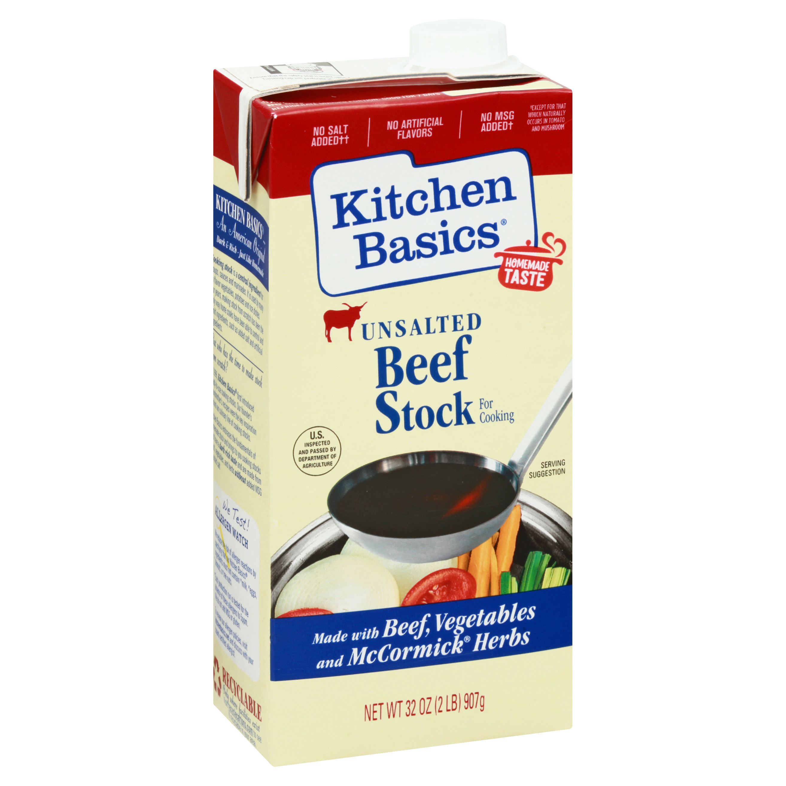 Kitchen Basics Unsalted Beef Stock
