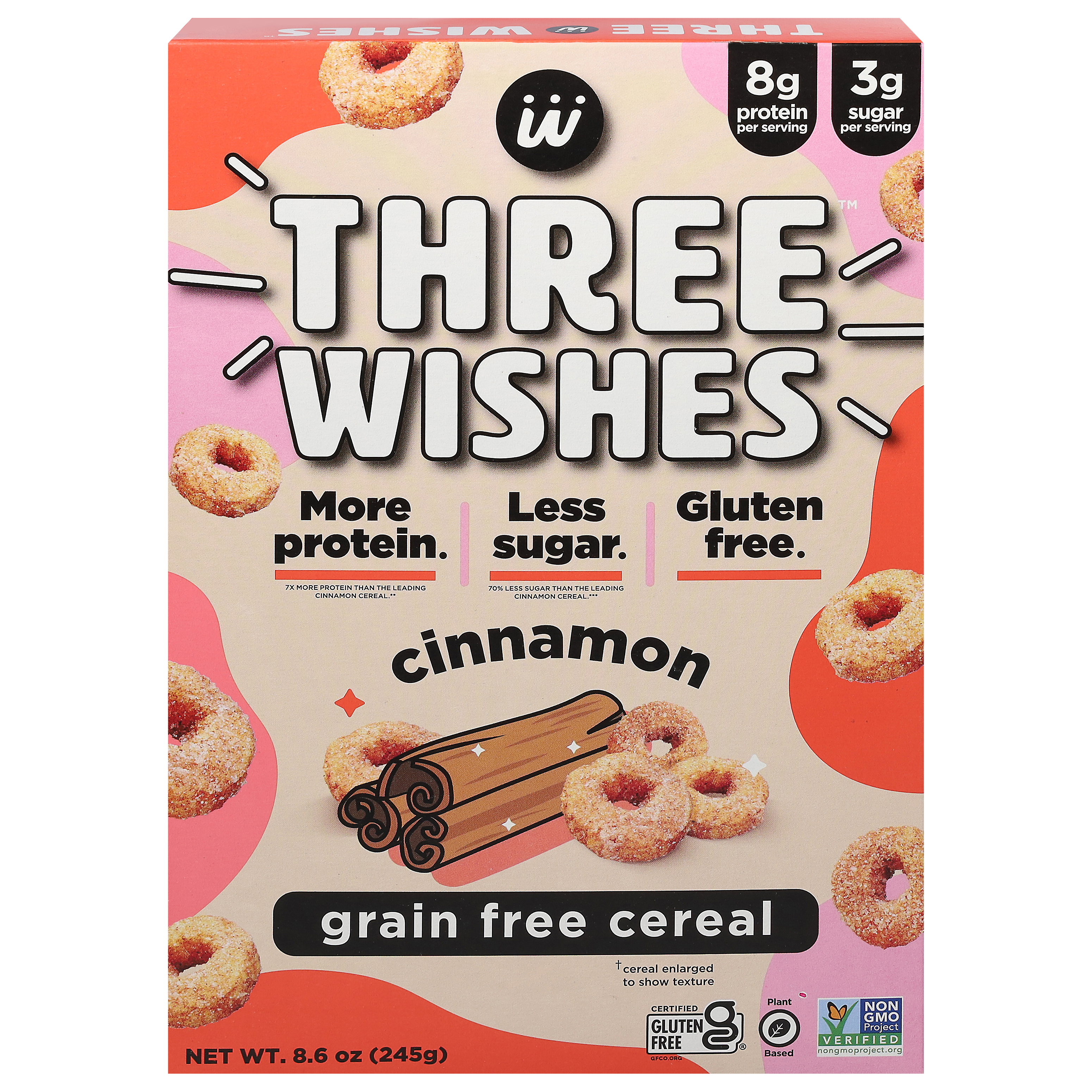 Three Wishes Grain Free Cinnamon Cereal