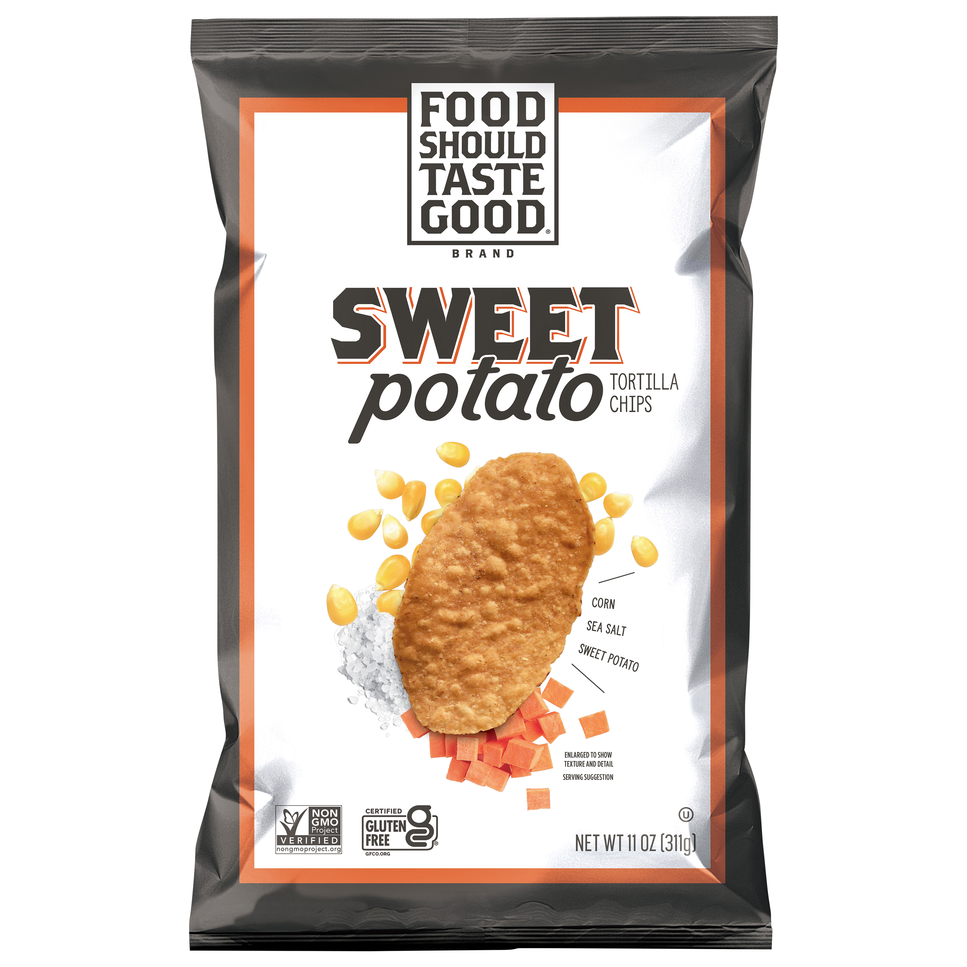 Food Should Taste Good Sweet Potato Tortilla Chips,