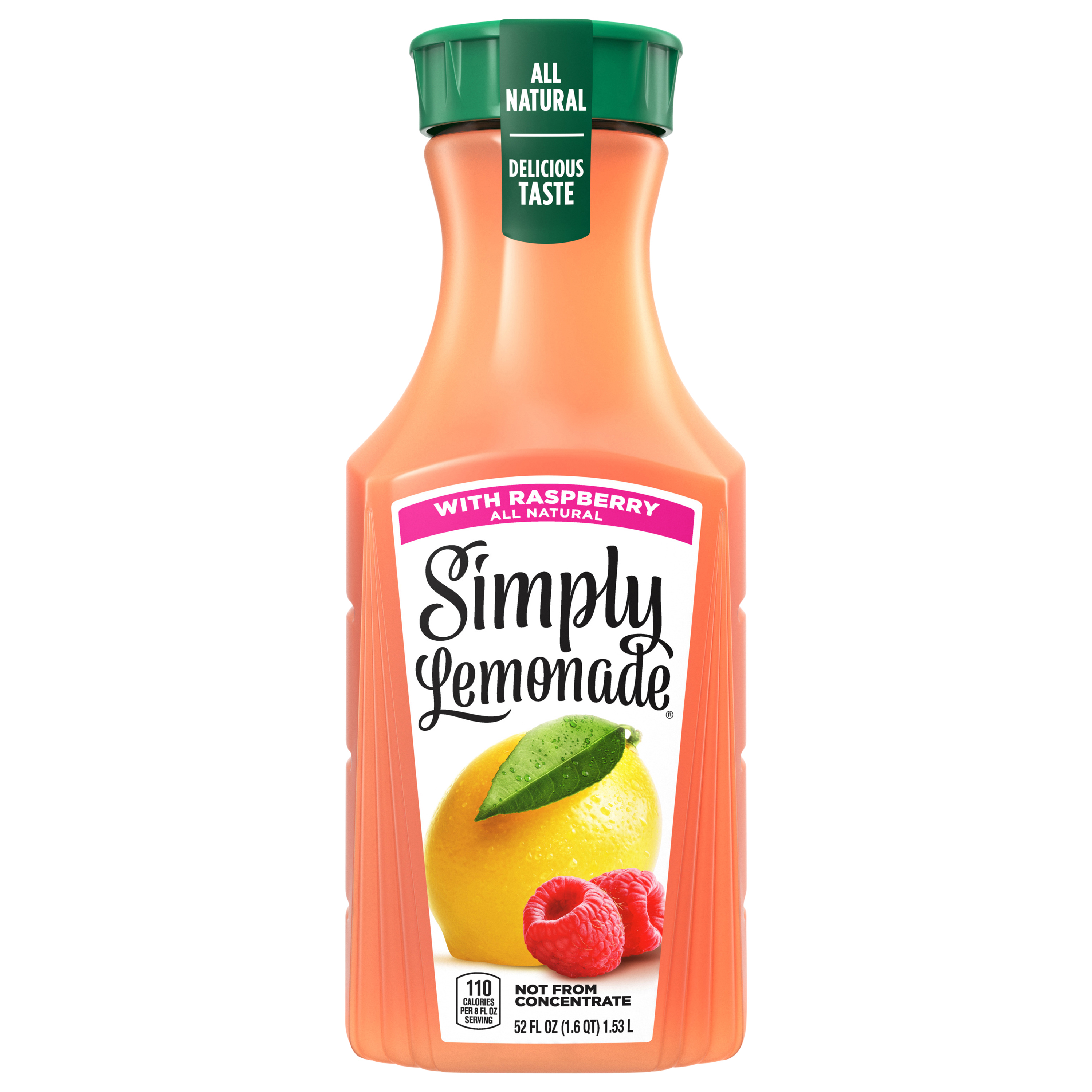 Simply Lemonade with Raspberry, All Natural Non-GMO,