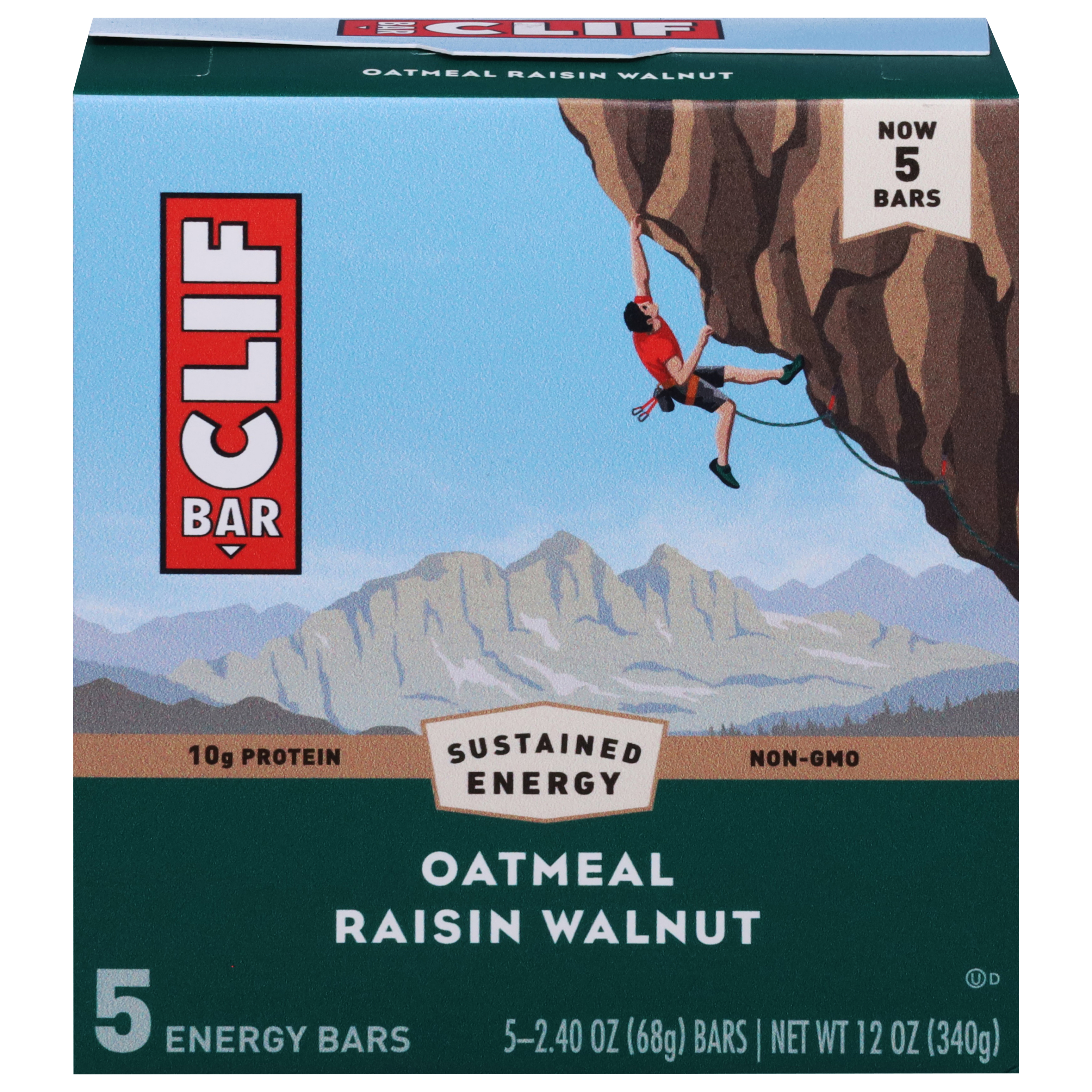 Clif Bar Oatmeal Raisin Walnut Energy Bars