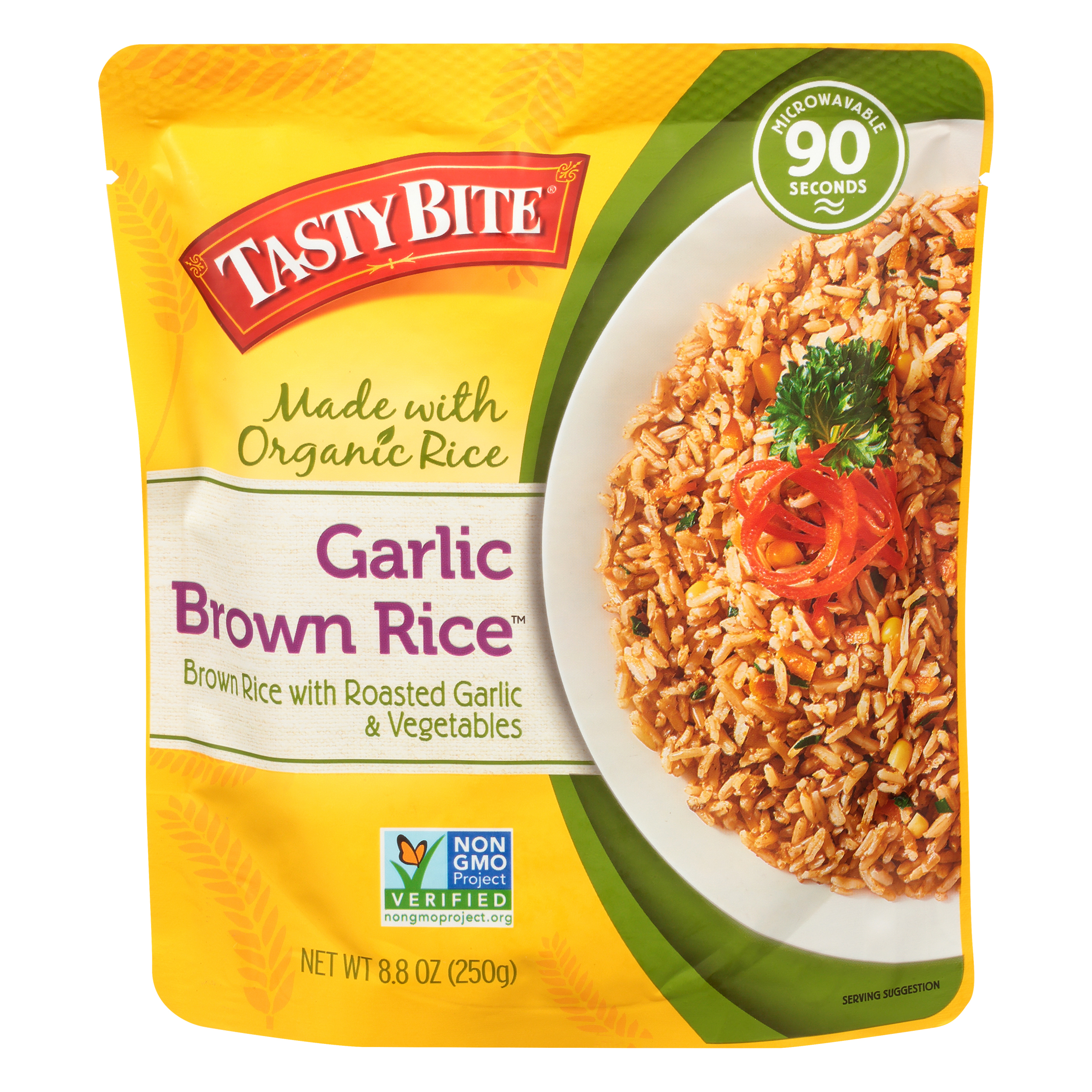 Tasty Bite Garlic Brown Rice