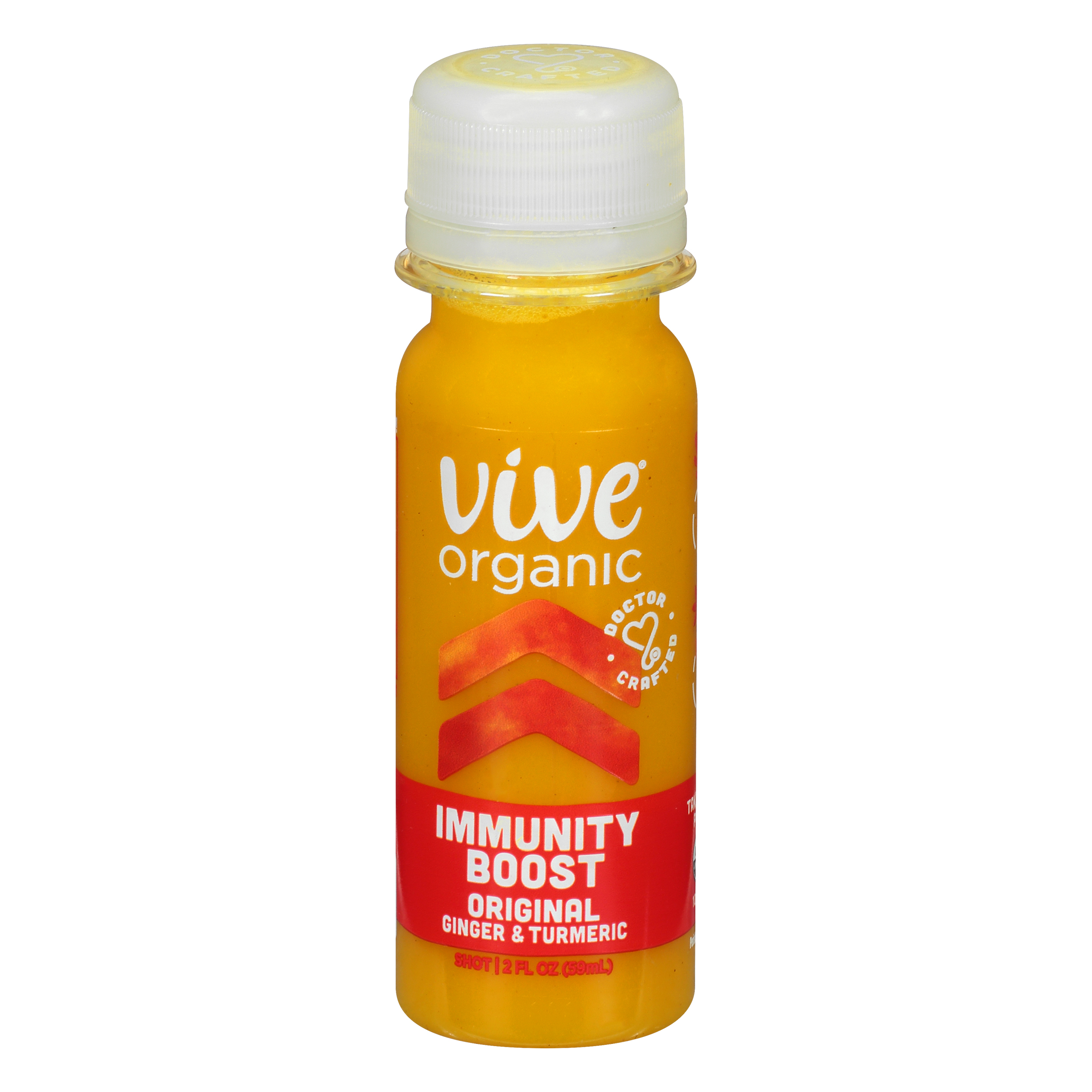 Vive Organic Immunity Boost Ginger & Turmeric Original Shot