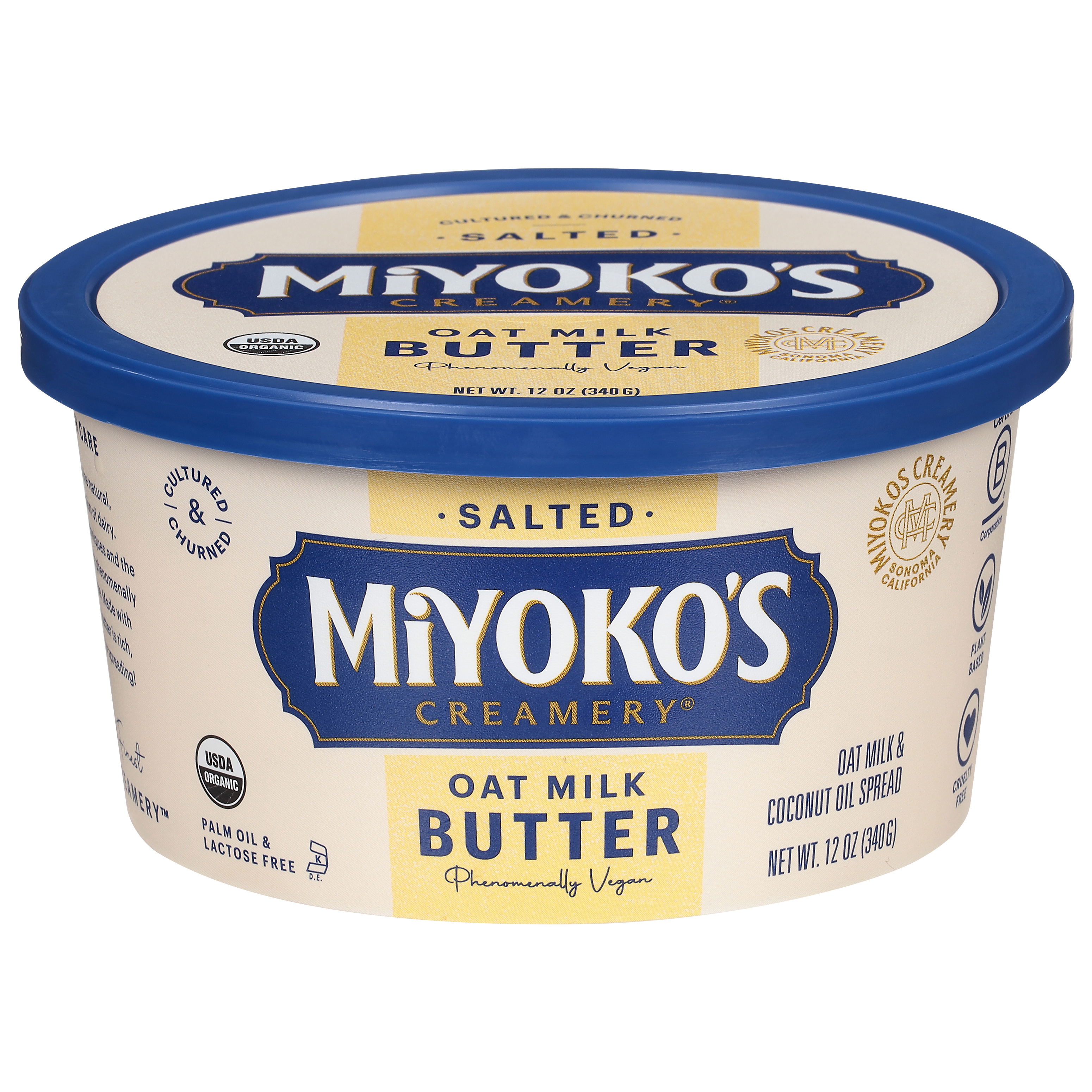 Miyoko's Creamery Oat Milk Salted Butter