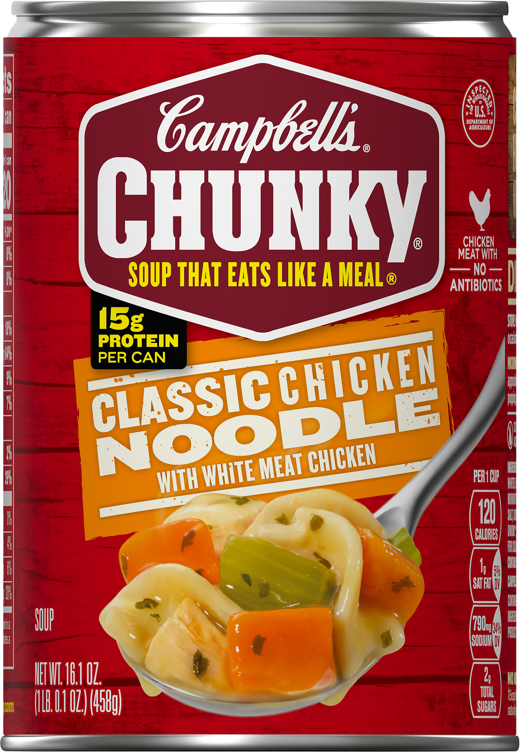 Campbell's Chunky Classic Chicken Noodle Soup 16.1 oz