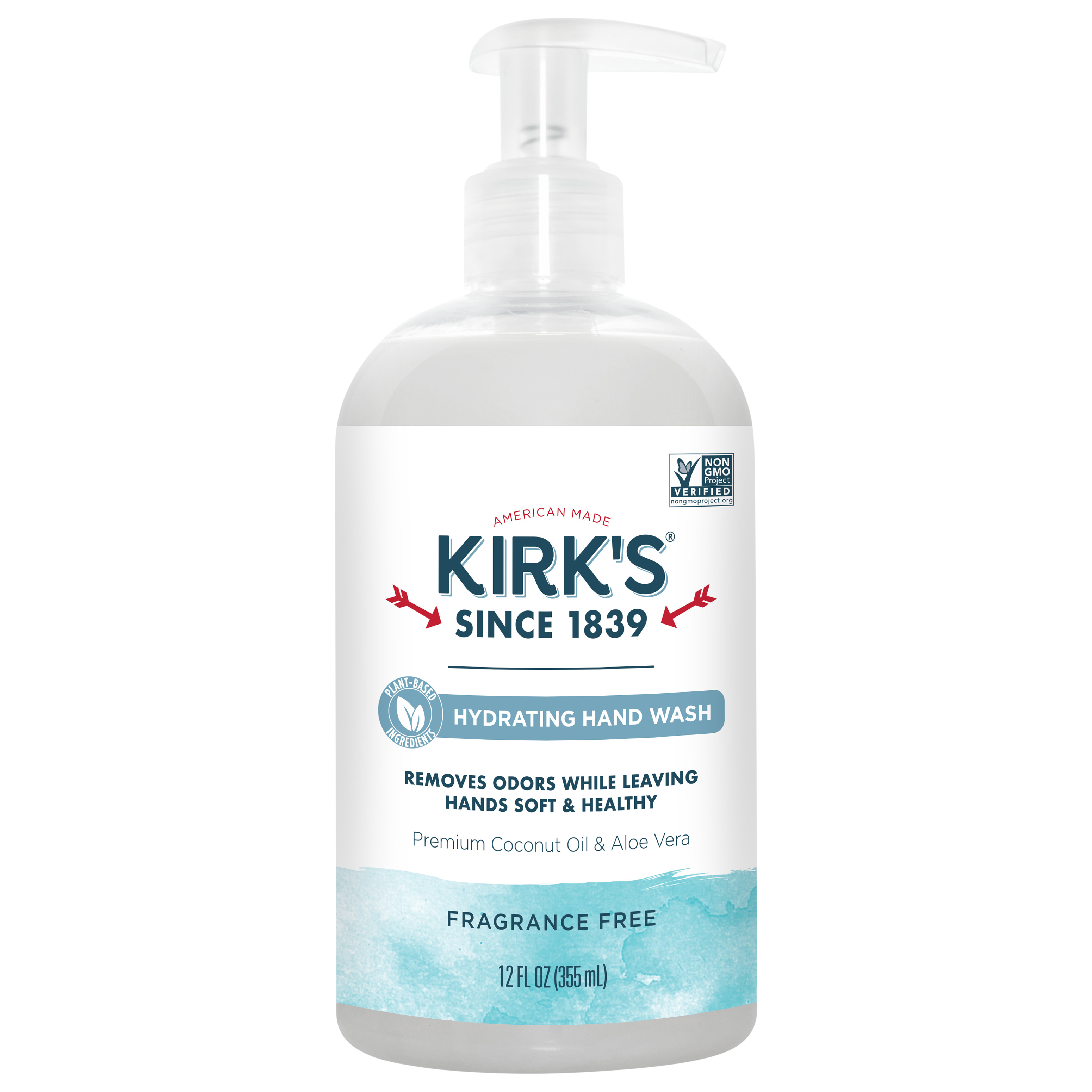 Kirk's Fragrance Free Odor Neutralizing Hand Wash