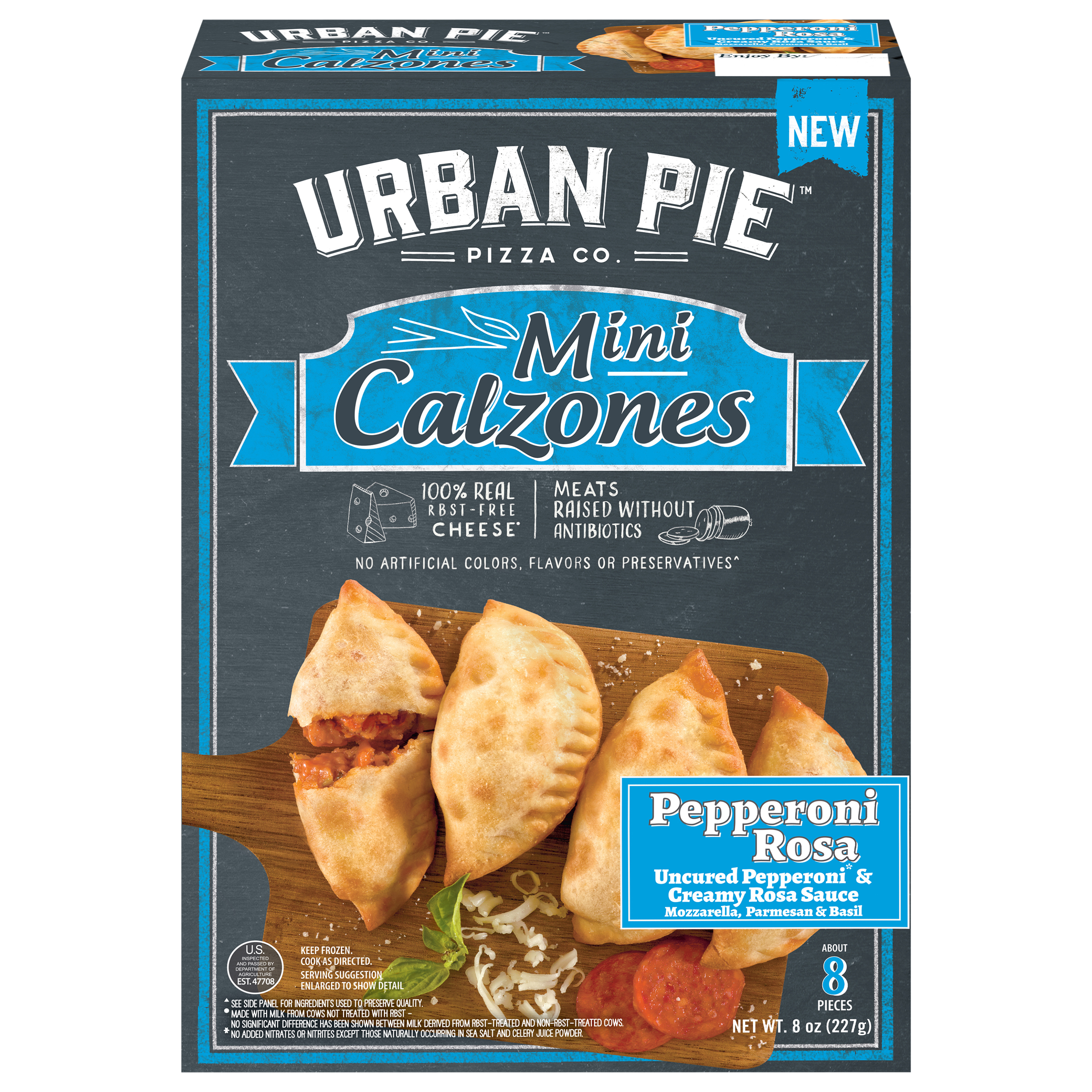 Urban Pie Pizza Co. Mini Pepperoni Rosa Calzones