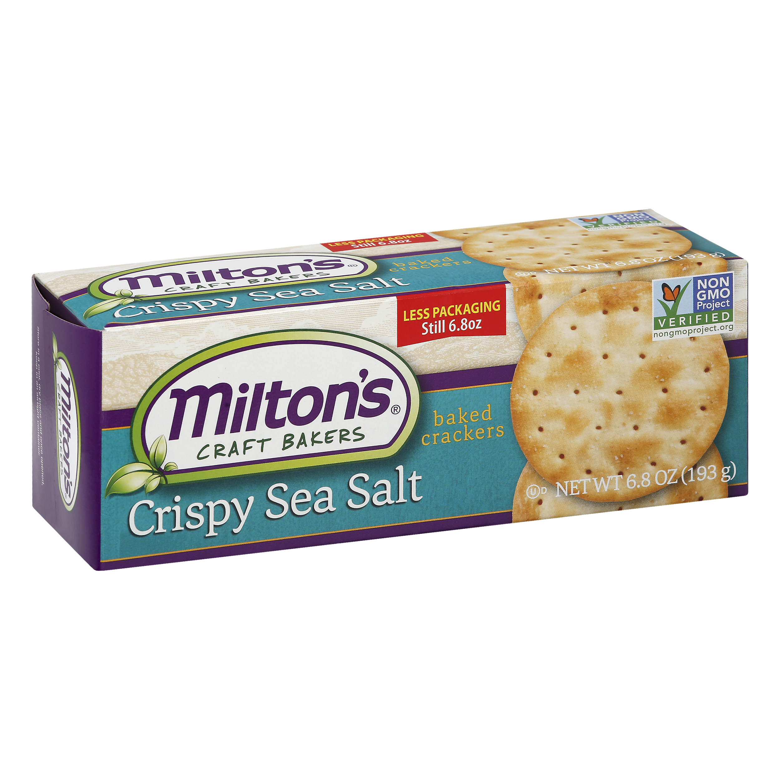 Miltons Crispy Sea Salt Baked Crackers