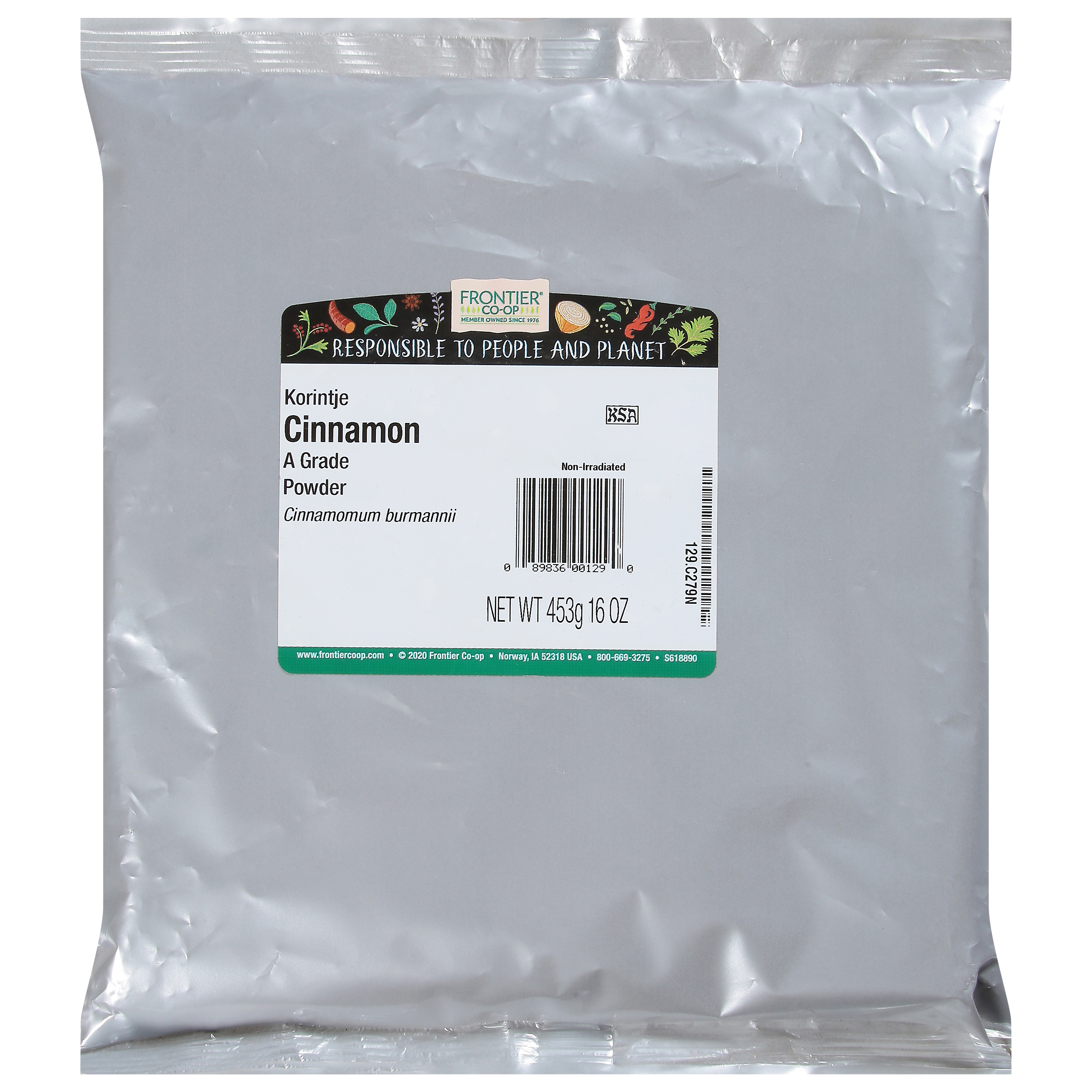 Frontier Co-op Powder Korintje Cinnamon