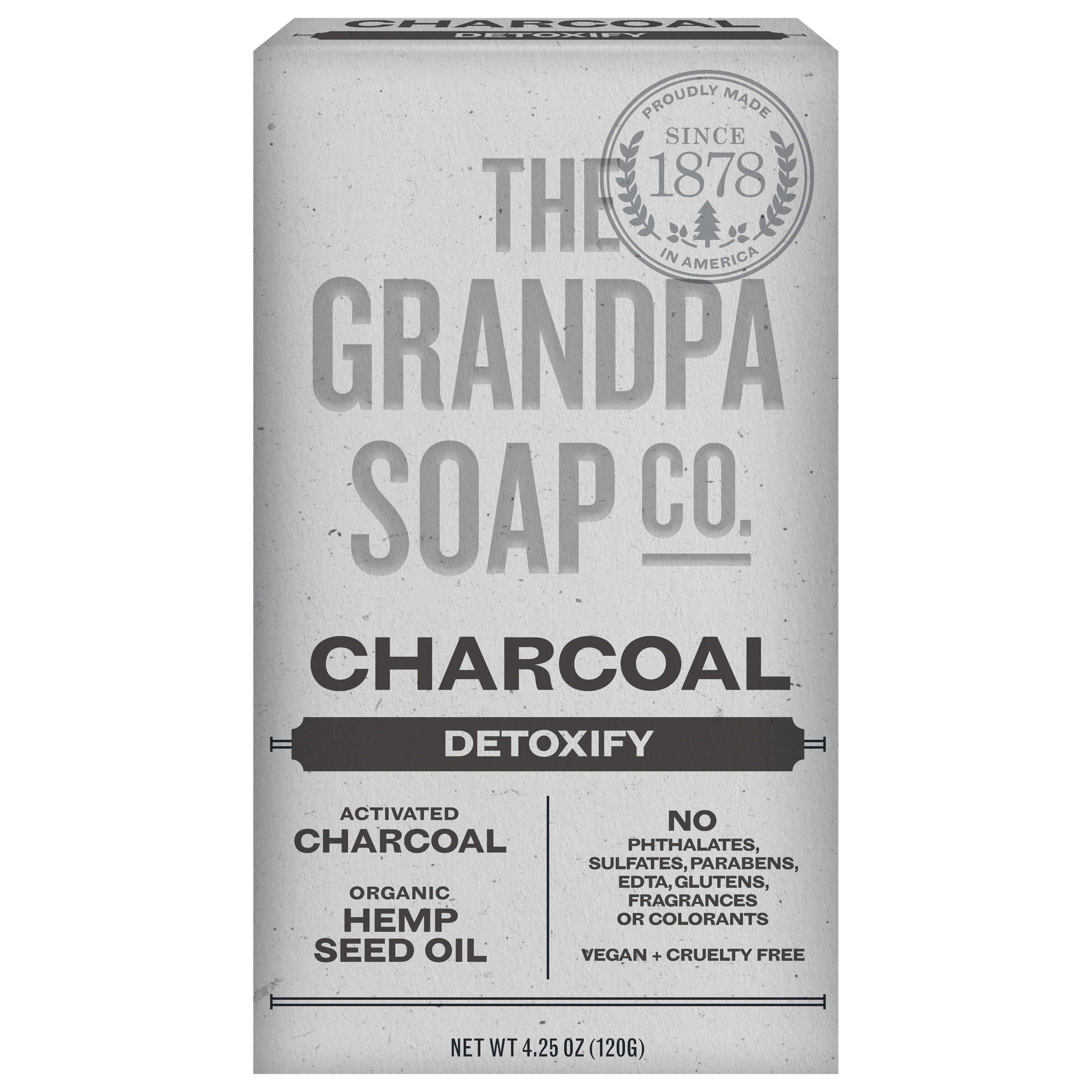 The Grandpa Soap Co. Detoxify Charcoal Soap