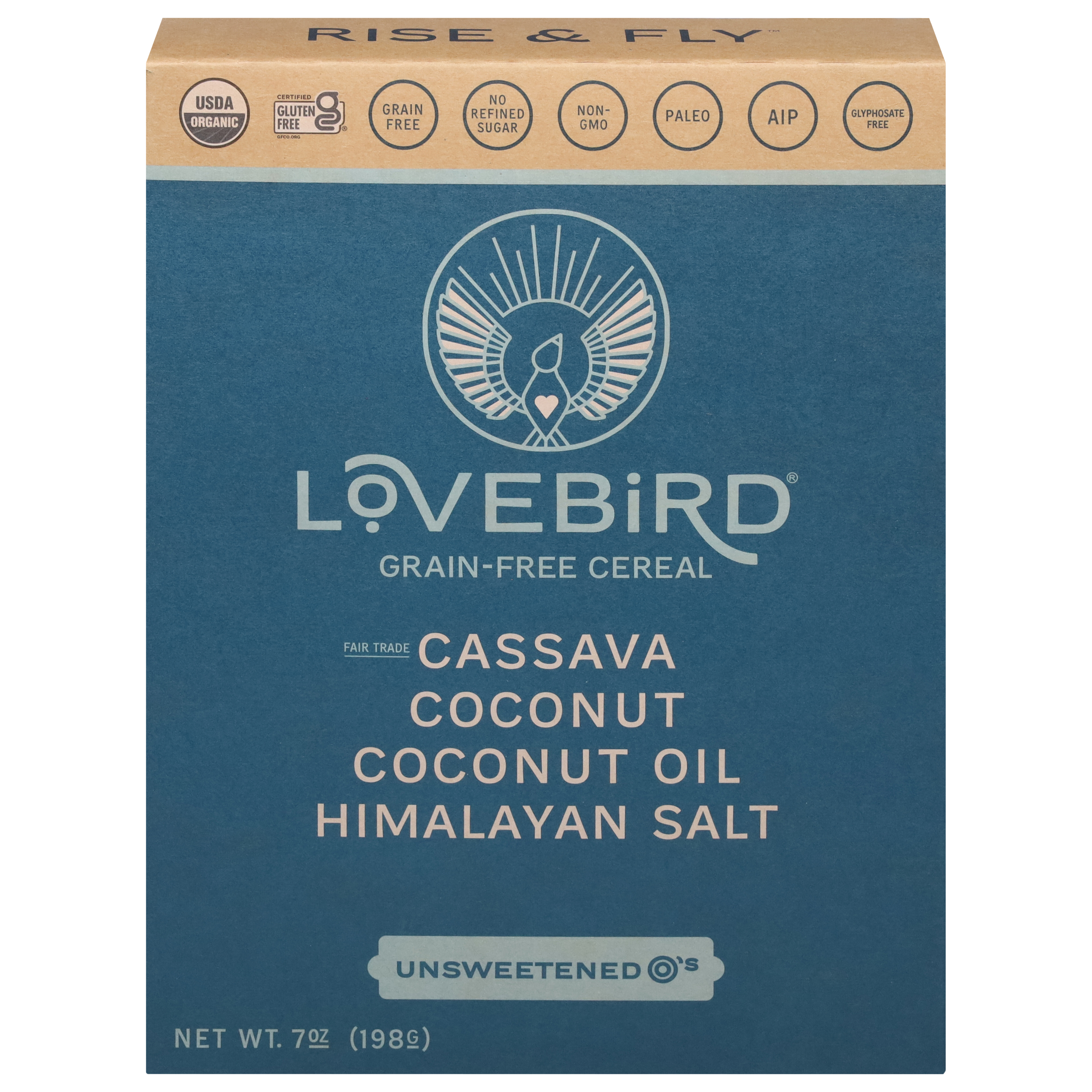 Lovebird Unsweetened Grain-Free Cereal