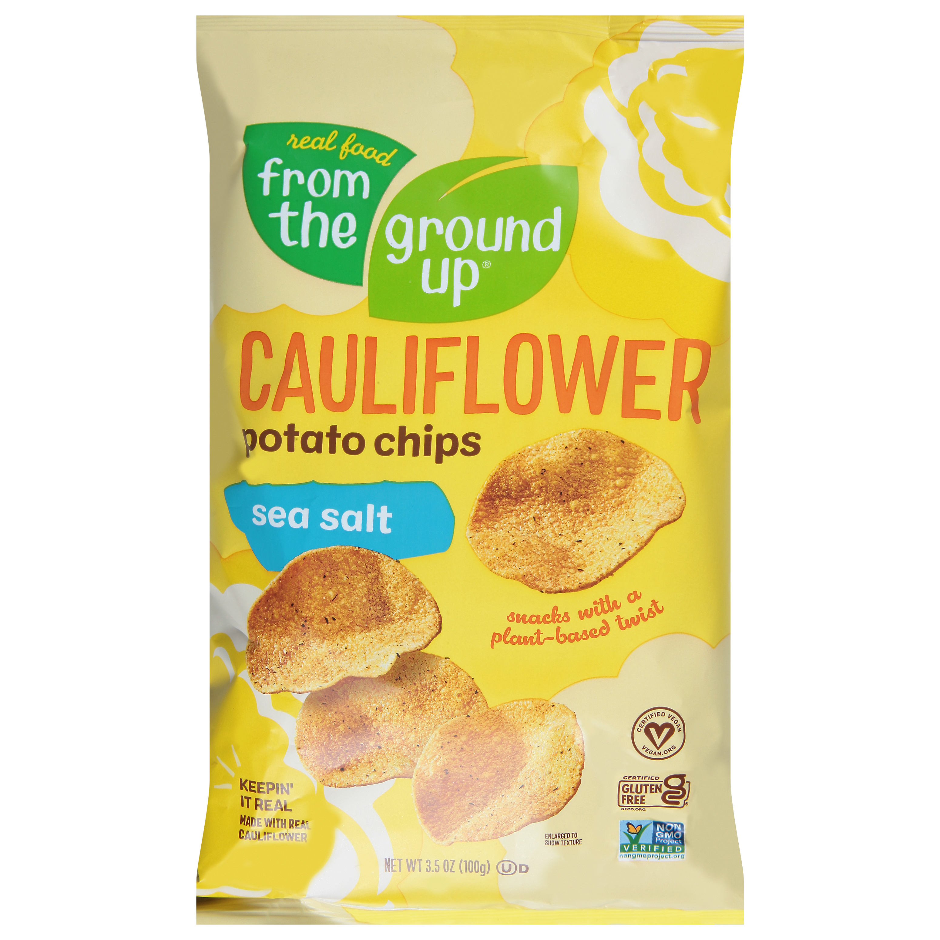 From the Ground Up Cauliflower Sea Salt Potato Chips