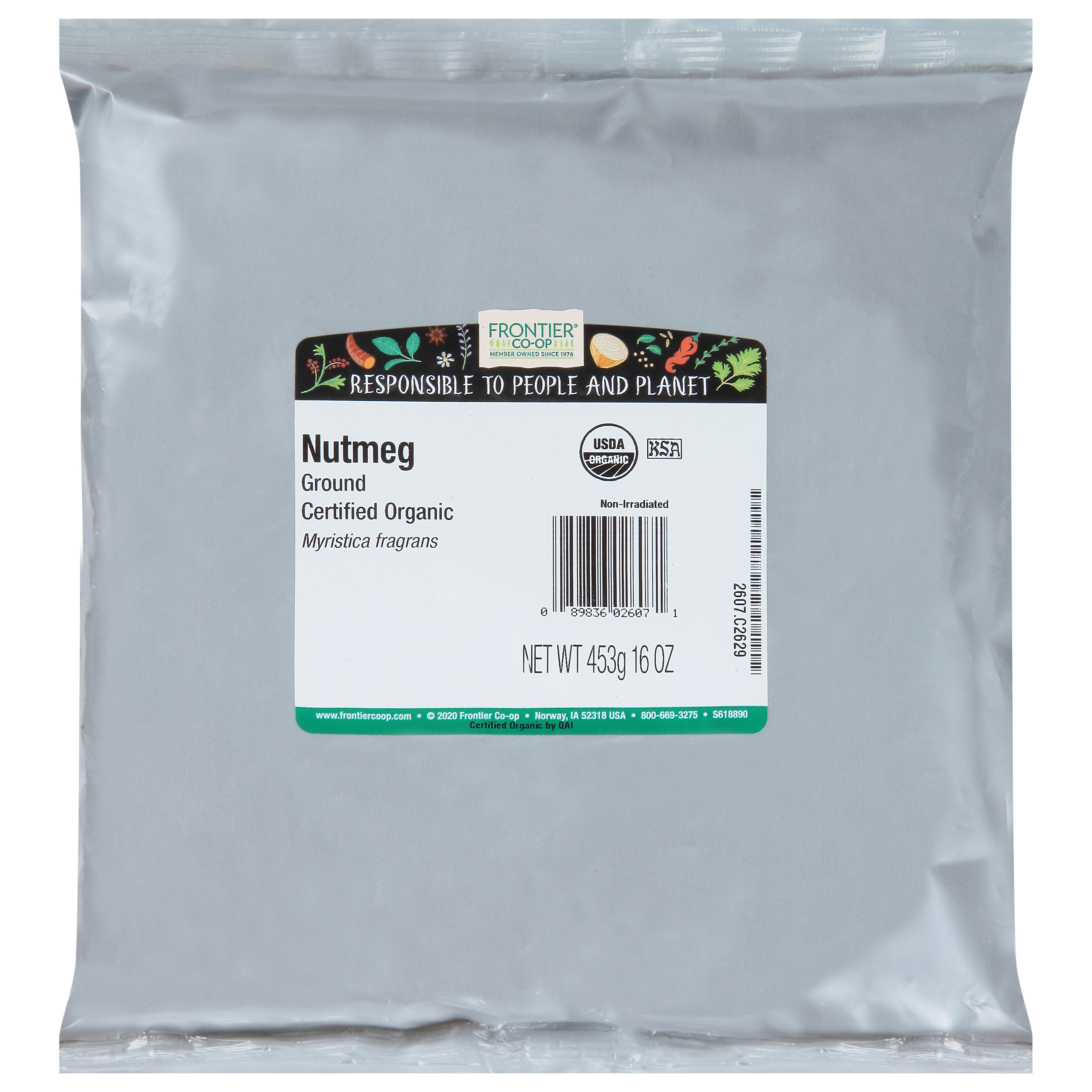 Frontier Co-op Organic Ground Nutmeg