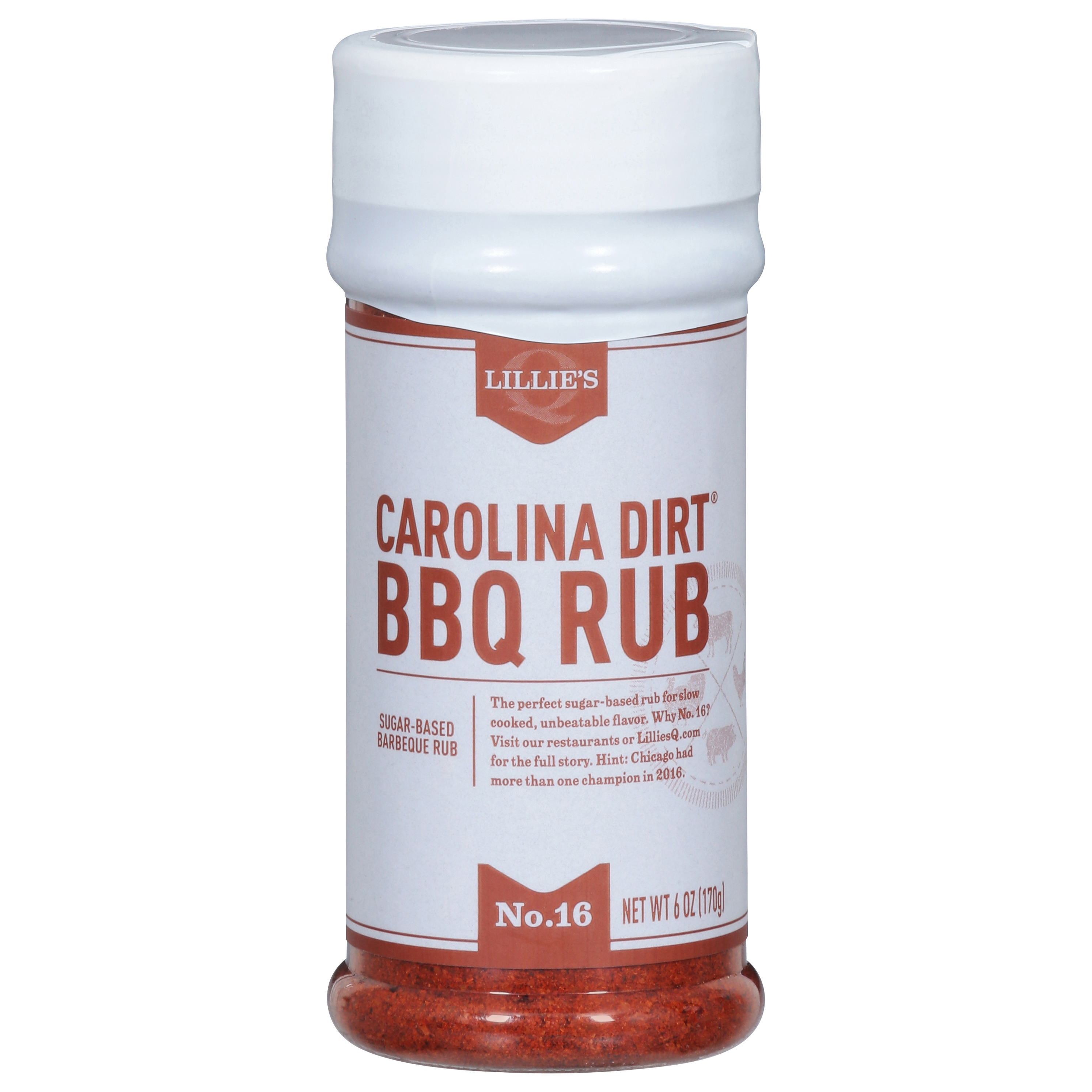 Lillie's Q No. 16 Carolina Dirt BBQ Rub