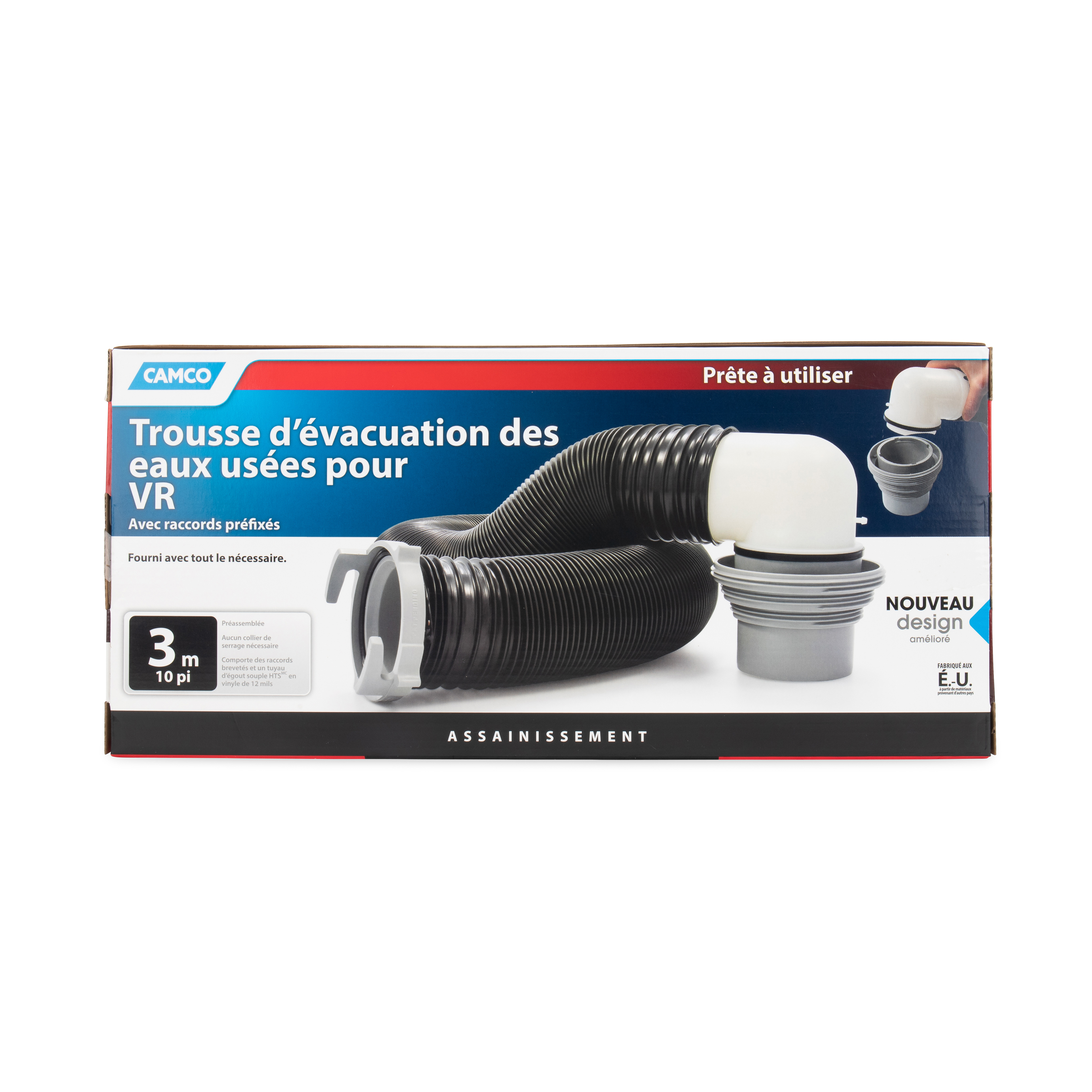 10' Ready to Use Sewer Kit (Eng/Fr)