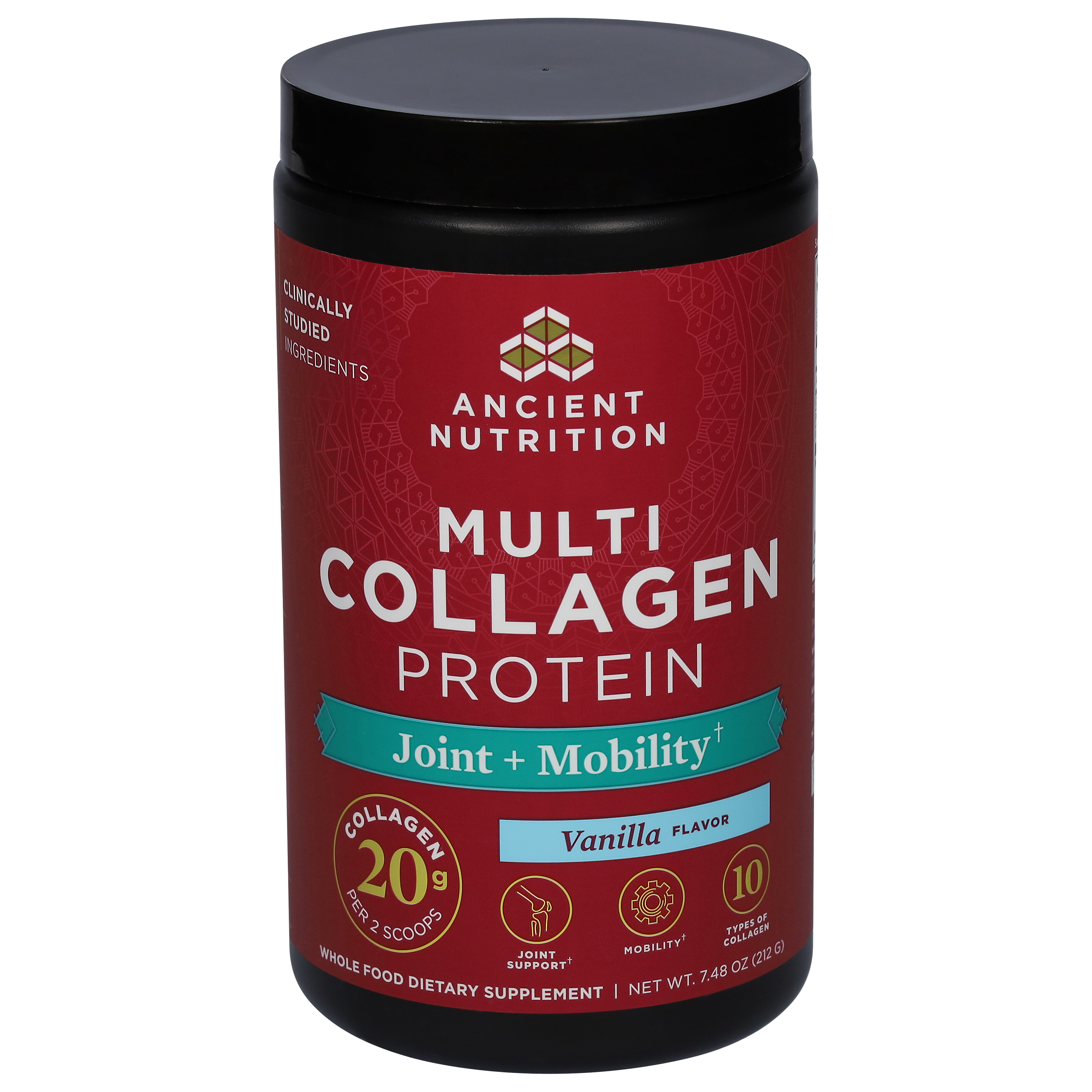 Ancient Nutrition Joint + Mobility Vanilla Flavor Multi Collagen Protein
