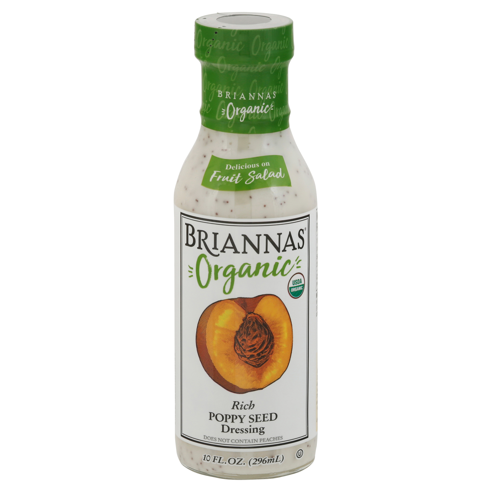 Briannas Rich Organic Poppy Seed Dressing