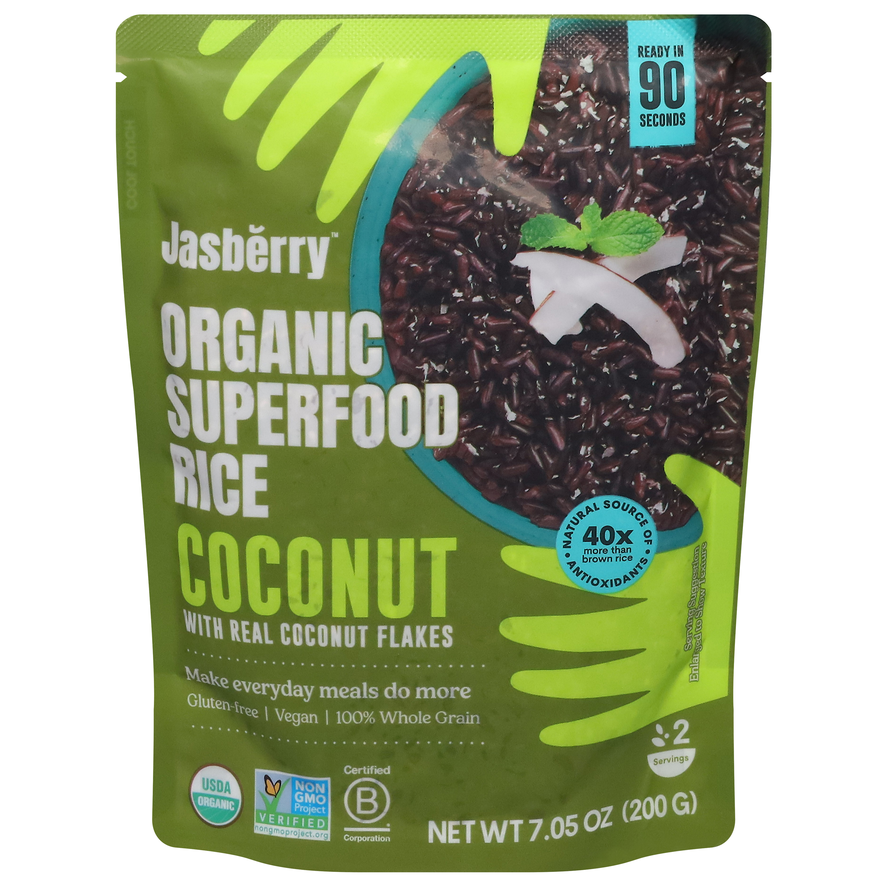 Jasberry Organic Superfood Coconut Rice
