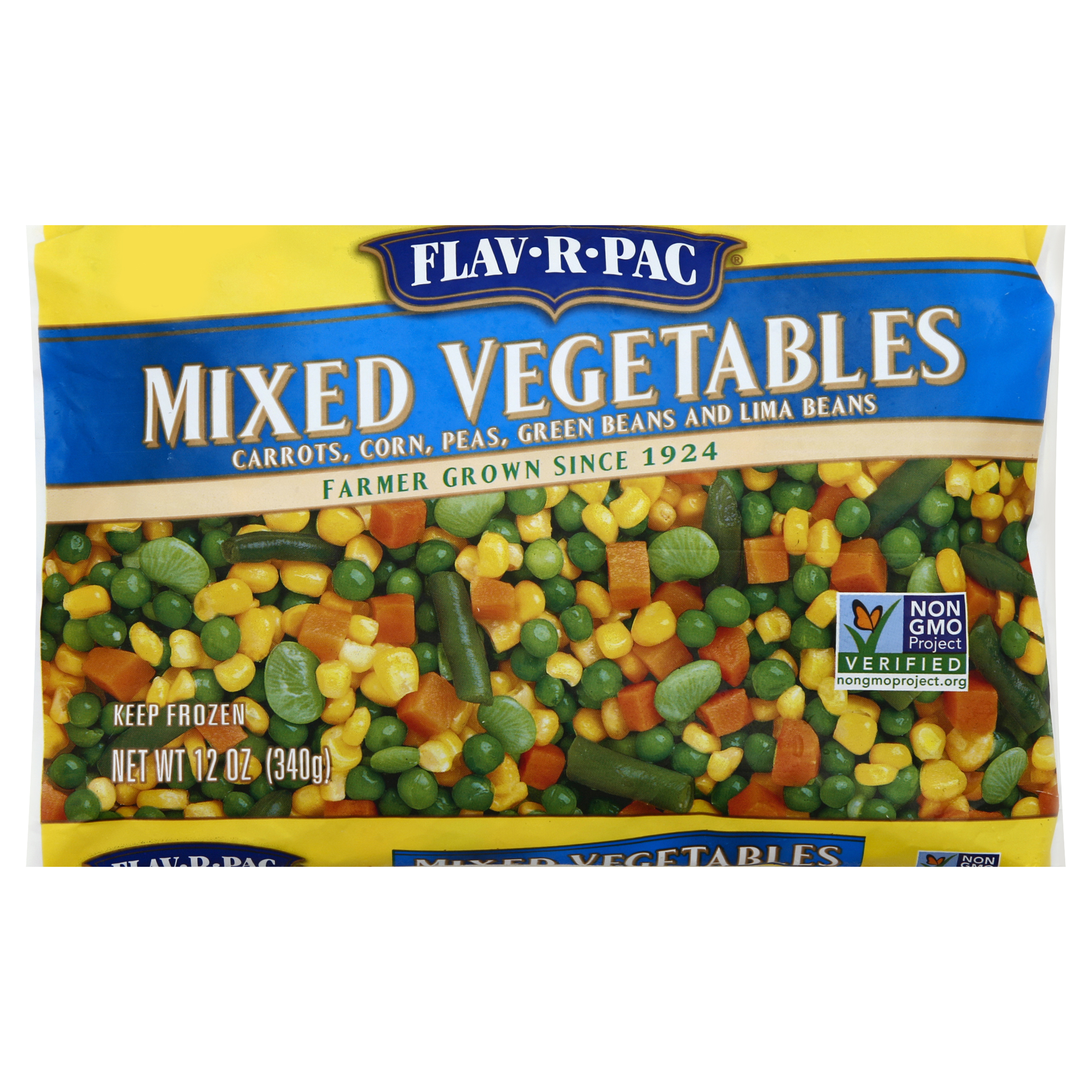 Flav R Pac Mixed Vegetables 12 oz