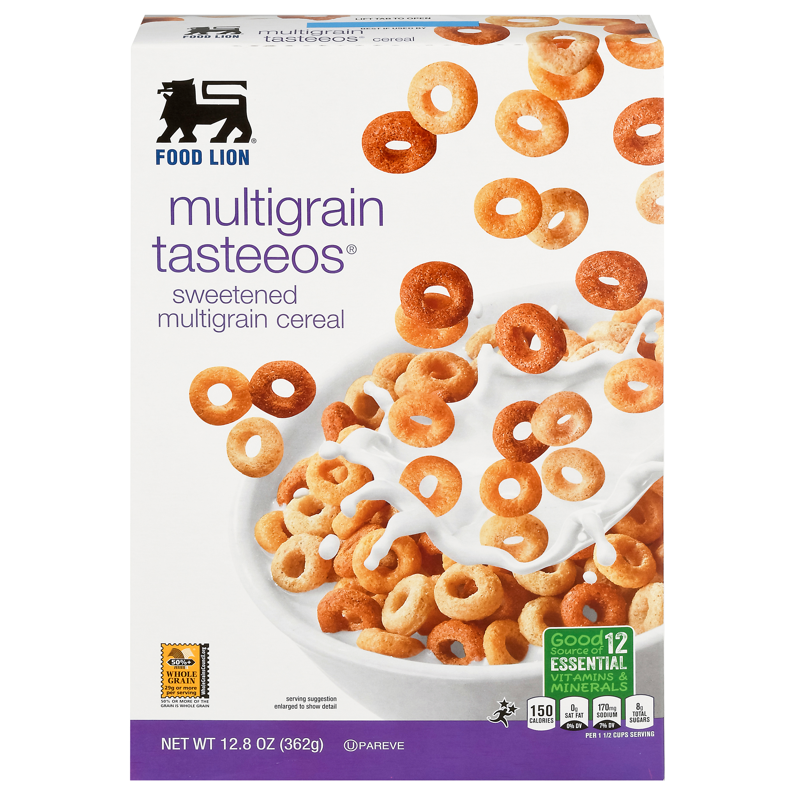 Food Lion Multigrain Tasteeos Cereal 12.8 oz