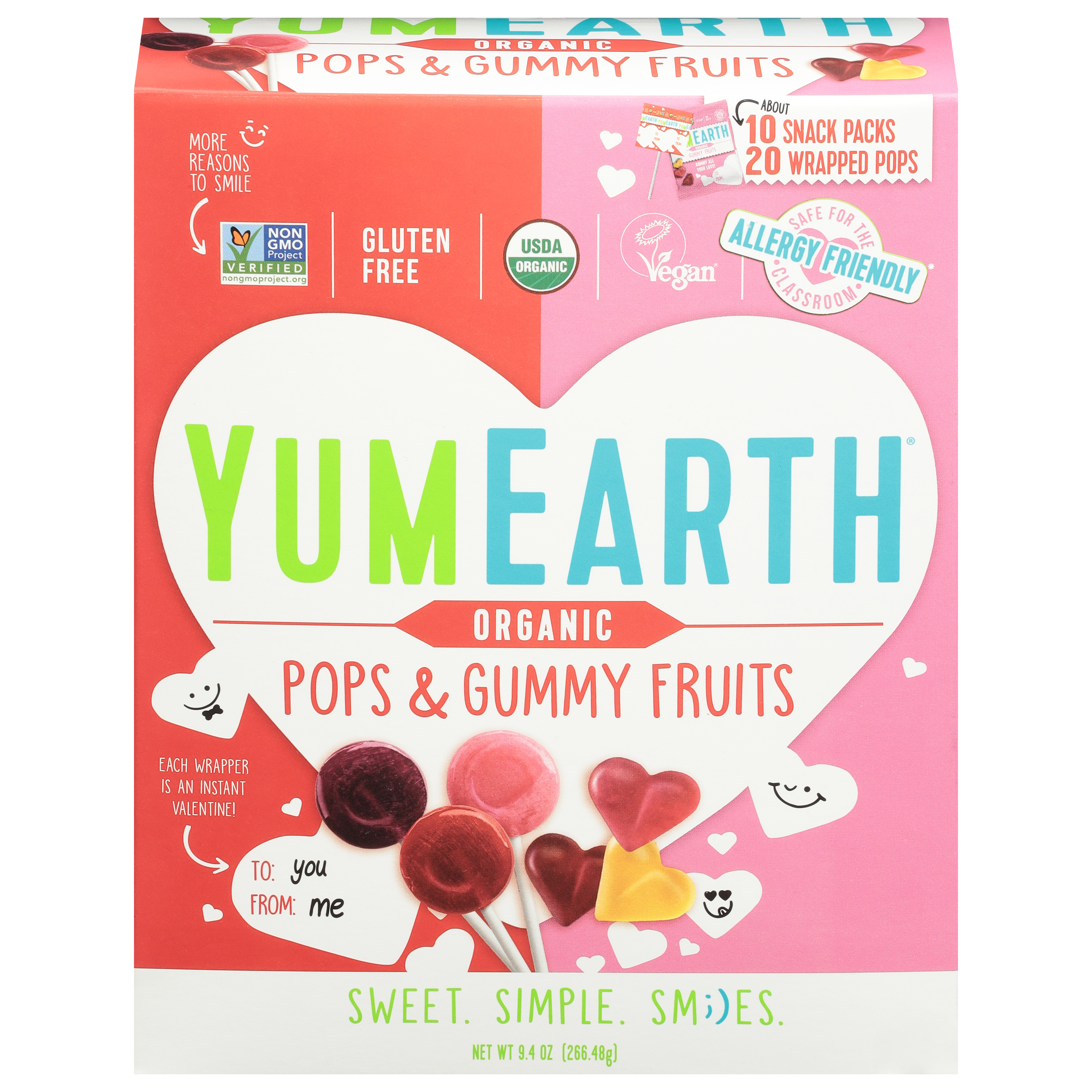 YumEarth Organic Pops & Gummy Fruits