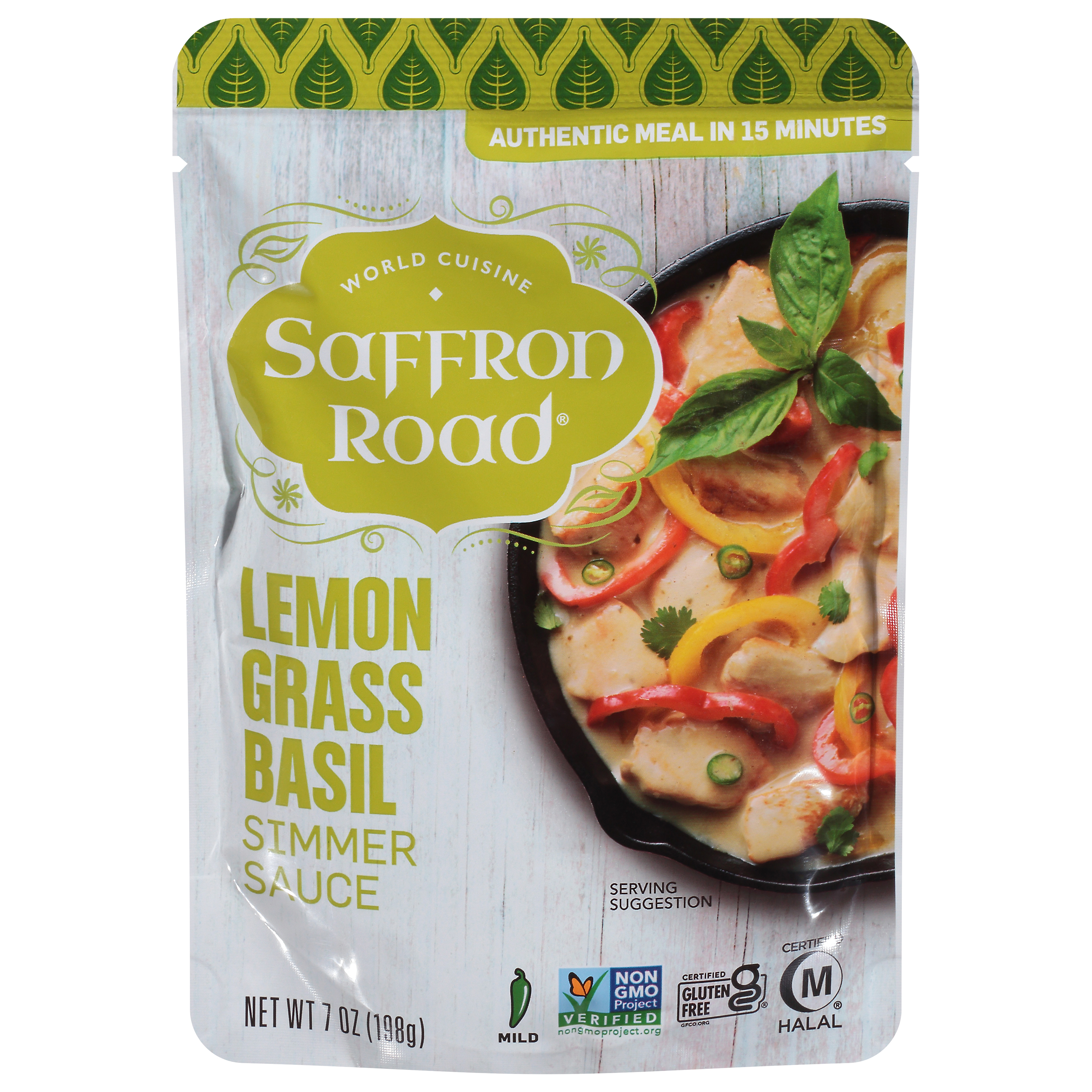 Saffron Road Lemon Grass Basil Simmer Sauce