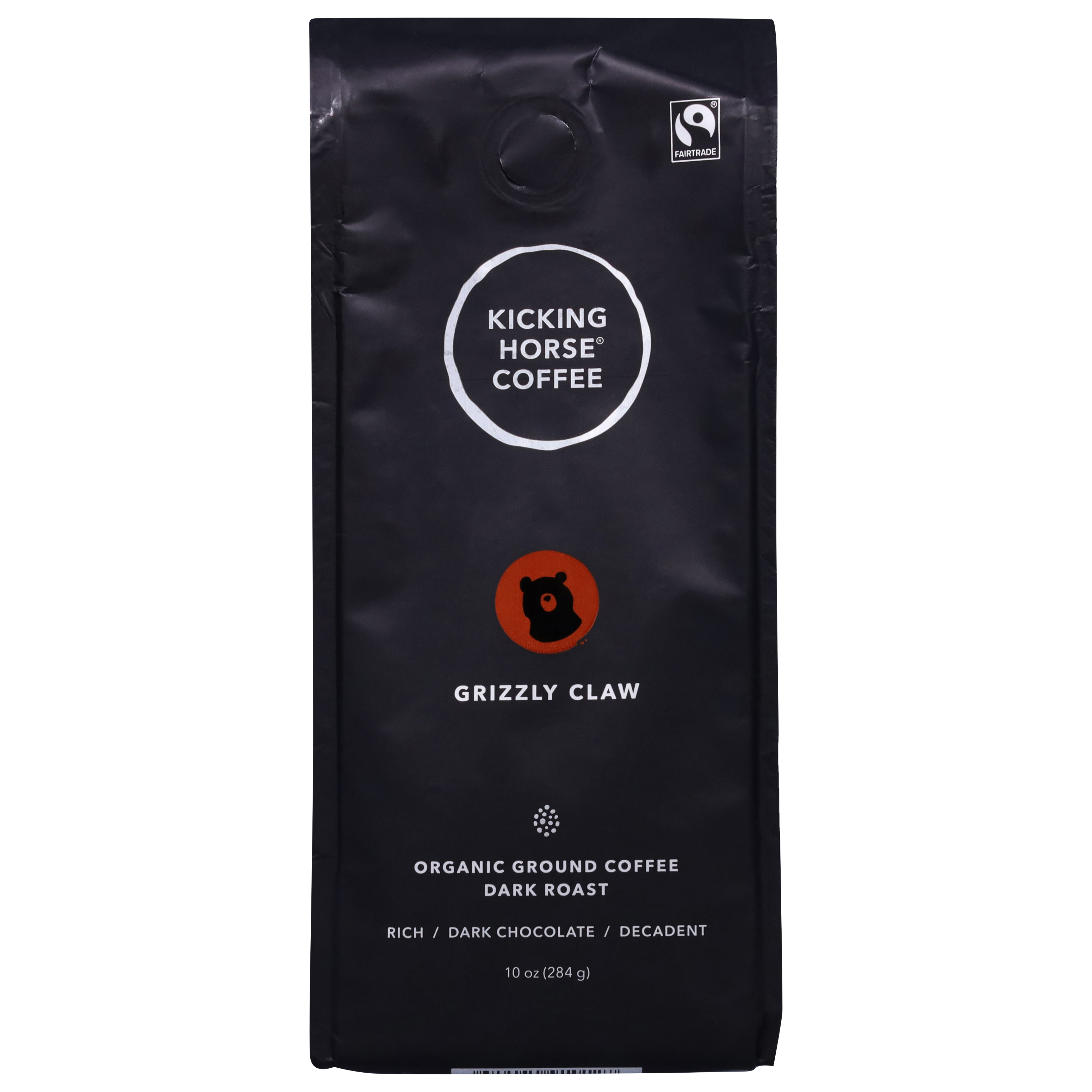 Kicking Horse Coffee Organic Dark Roast Ground Grizzly Claw Coffee