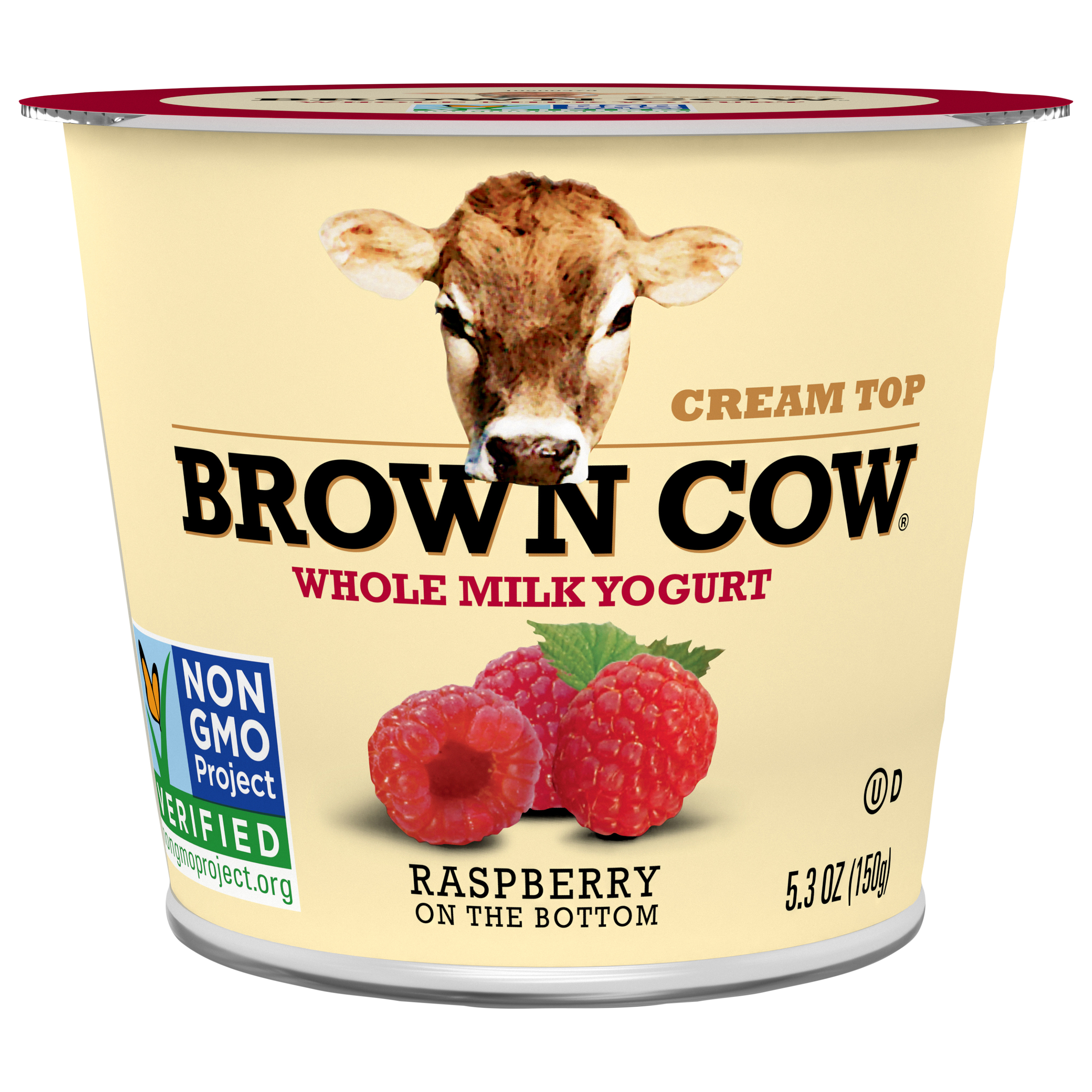 Brown Cow Whole Milk Raspberry Yogurt