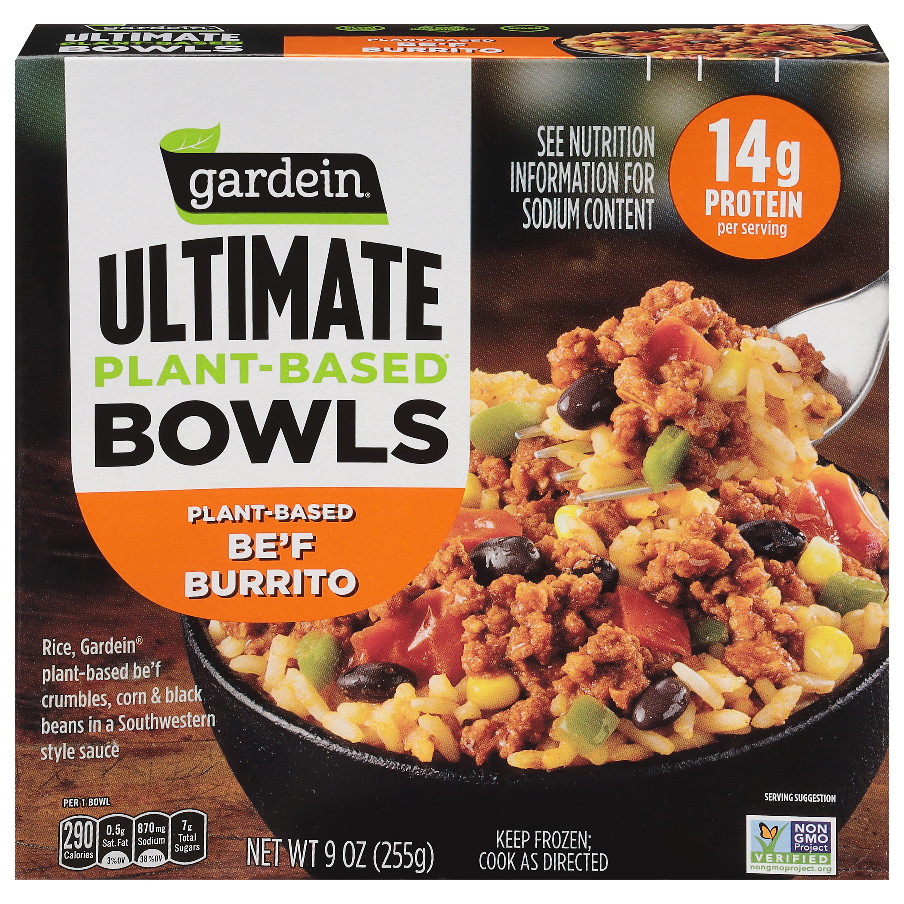 Gardein Plant-Based Be'f Burrito Bowls