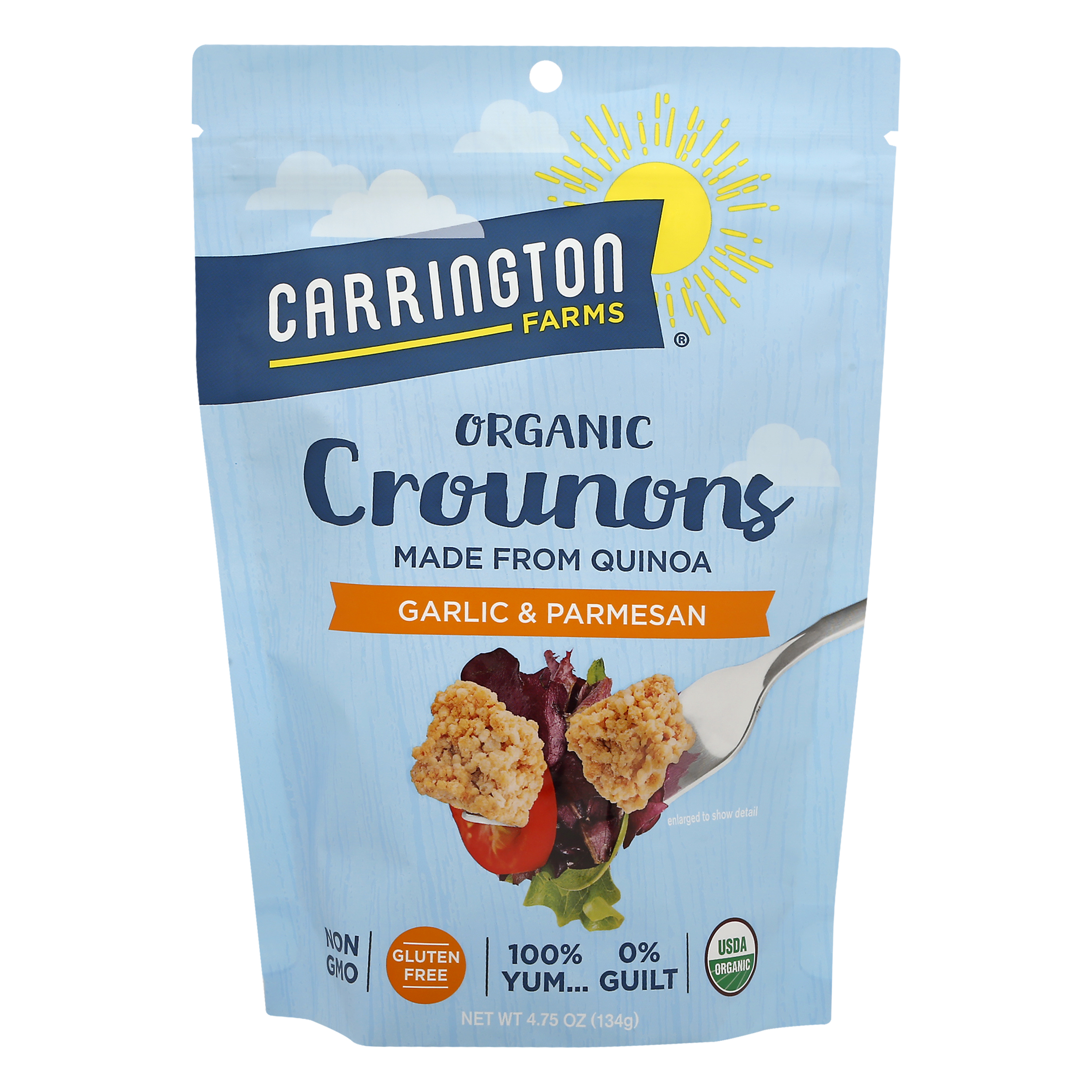 Carrington Farms Organic Garlic & Parmesan Crounons