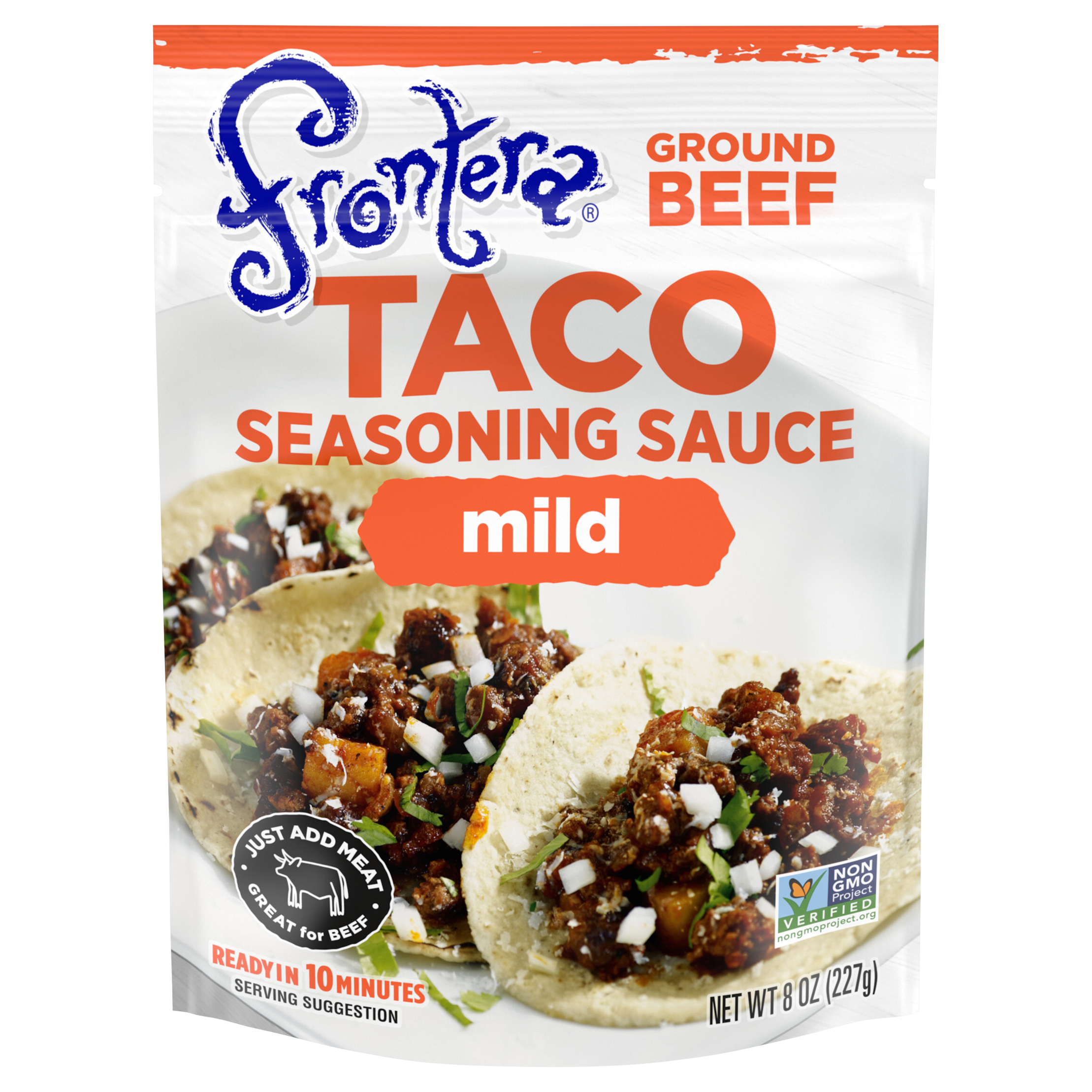 Frontera Mild Ground Beef Seasoning Taco Sauce,