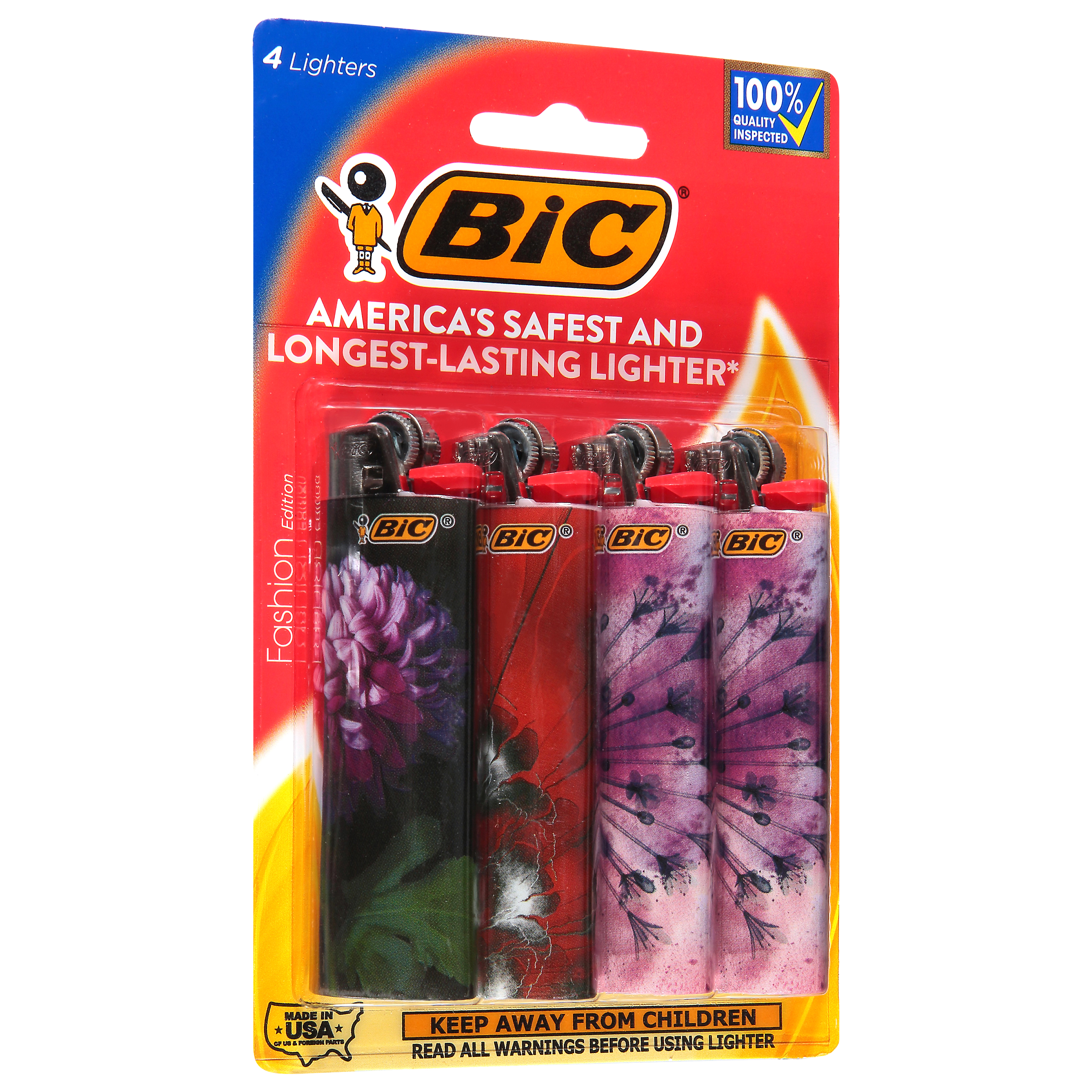 BIC 4PK LIGHTER