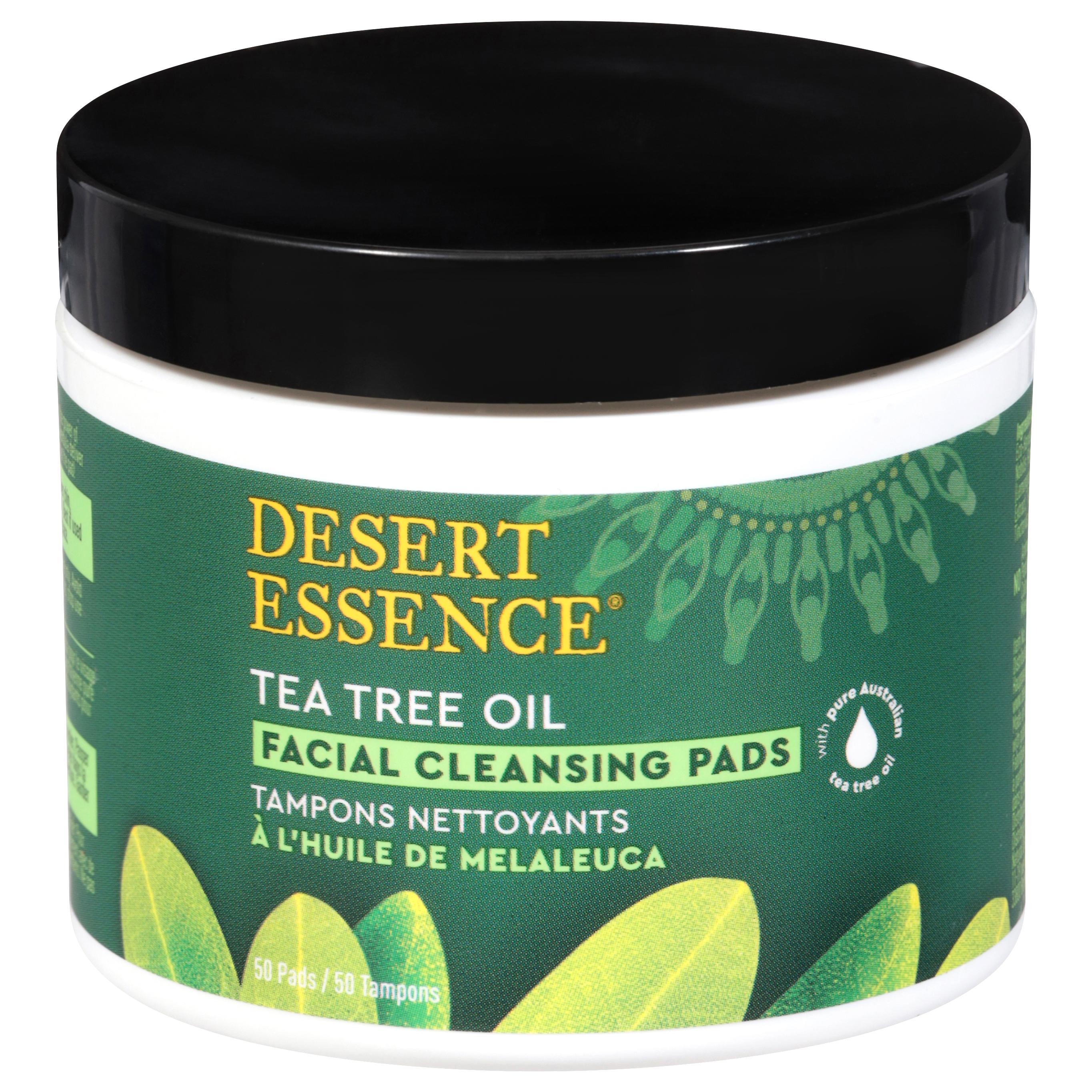 Desert Essence Tea Tree Oil Facial Cleansing Pads