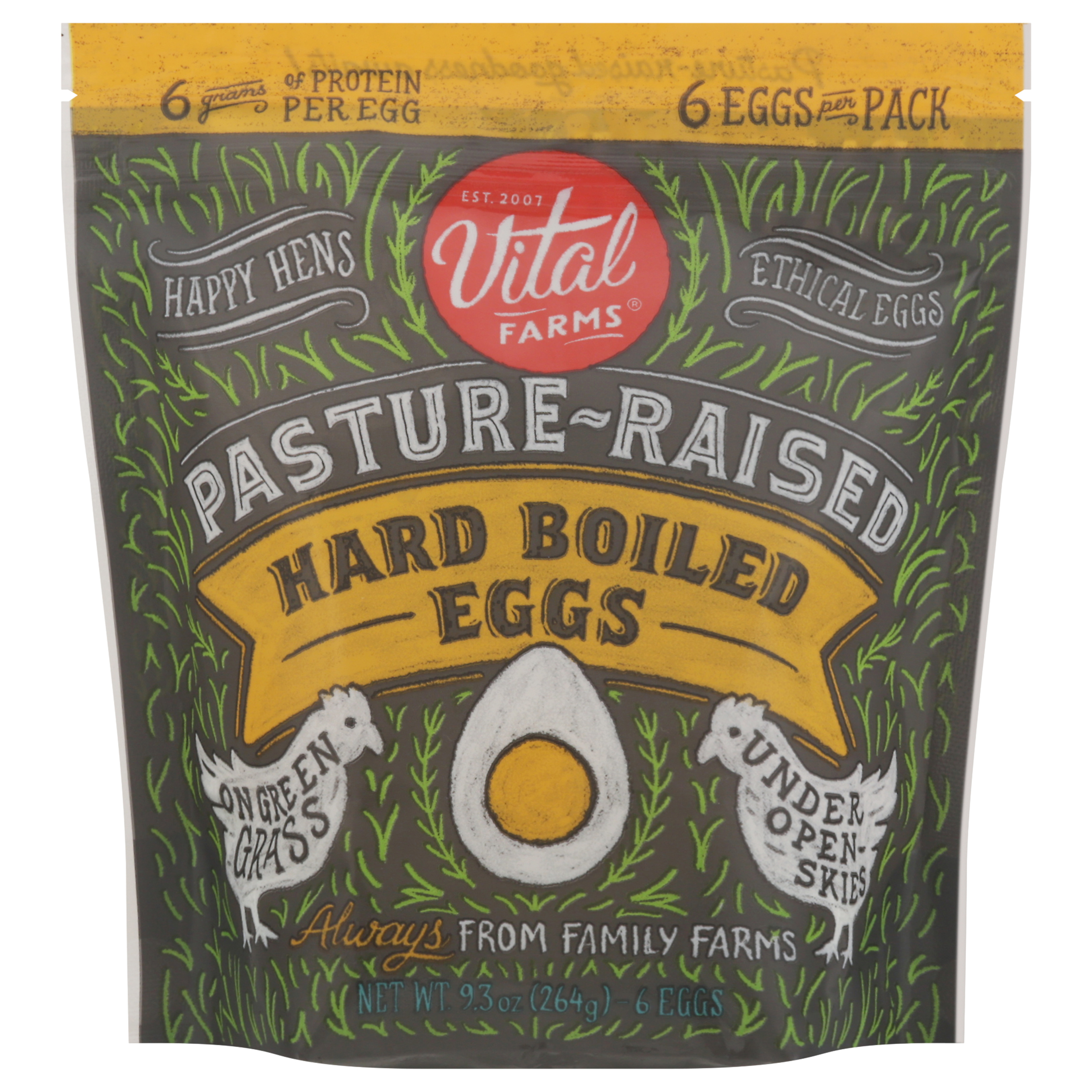 Vital Farms Hard Boiled Pasture-Raised Eggs