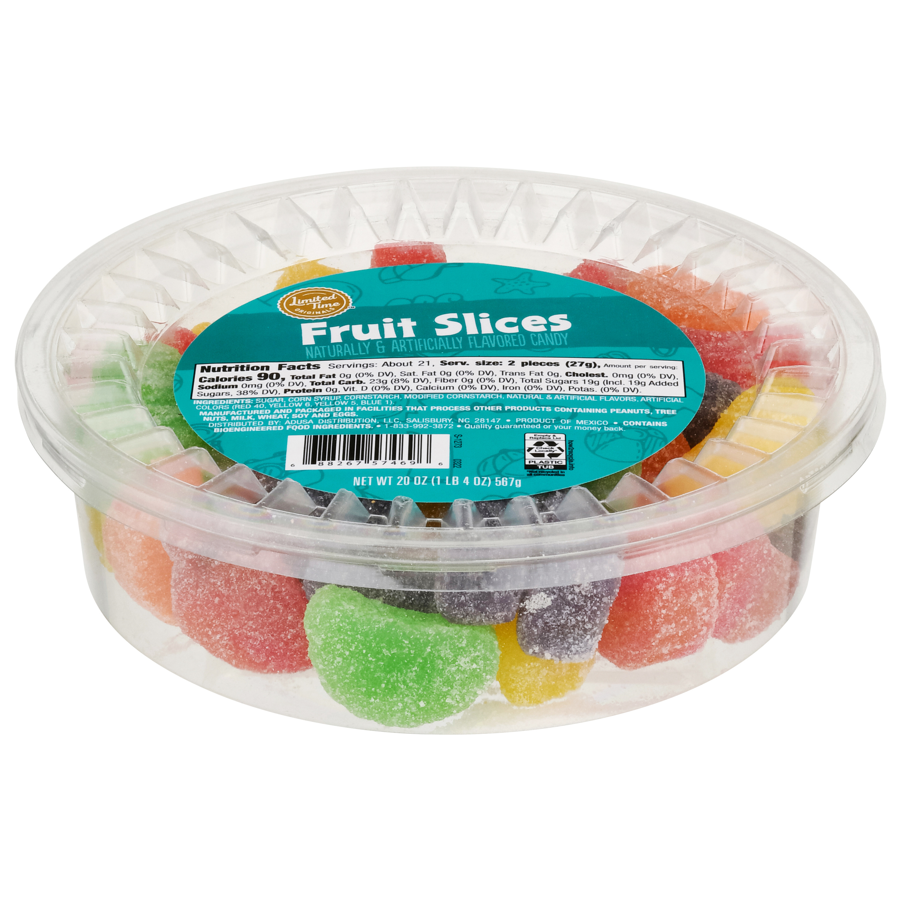 Limited Time Originals Fruit Slices Candy 20 oz