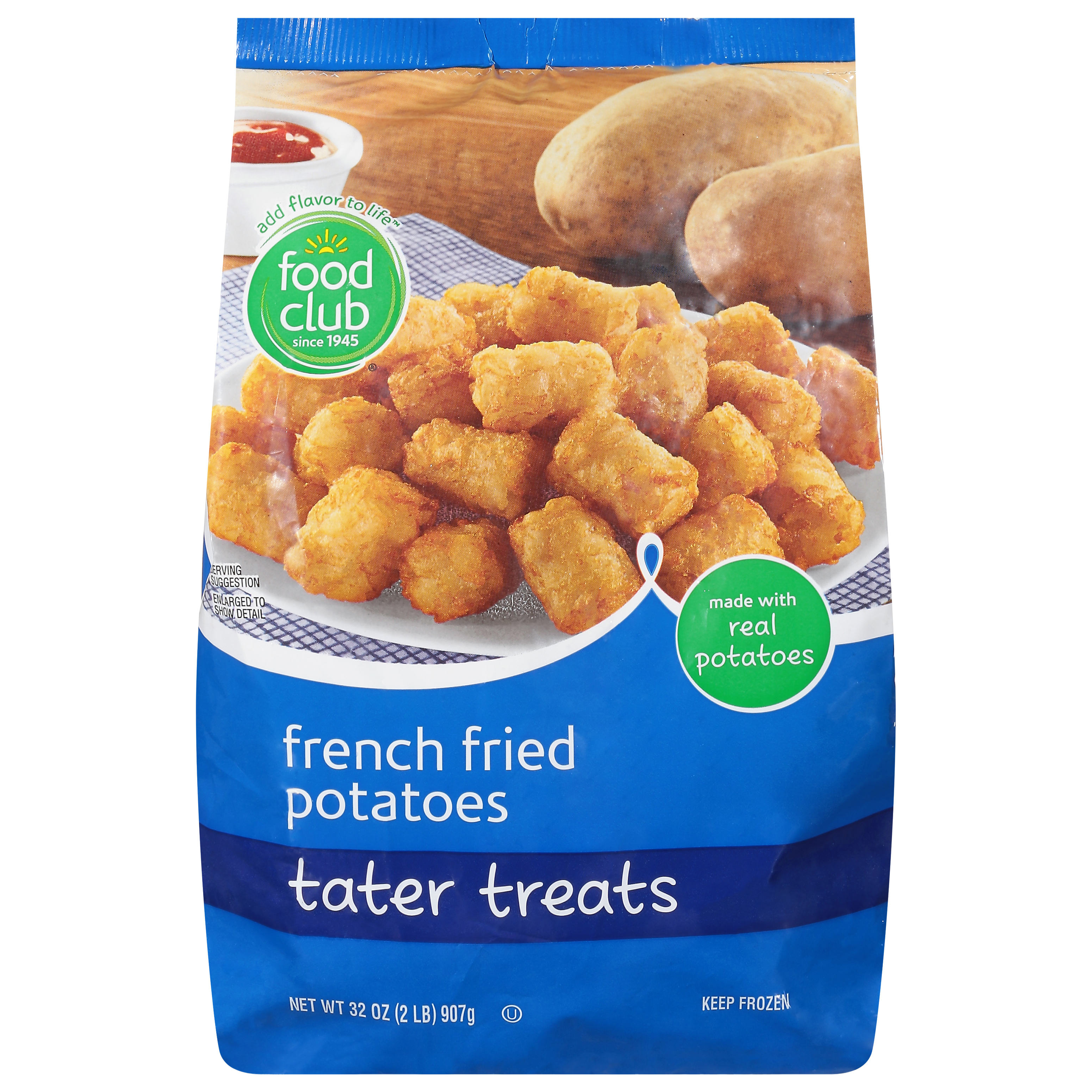 Food Club - Food Club, Crinkle Cut French Fried Potatoes (32 oz