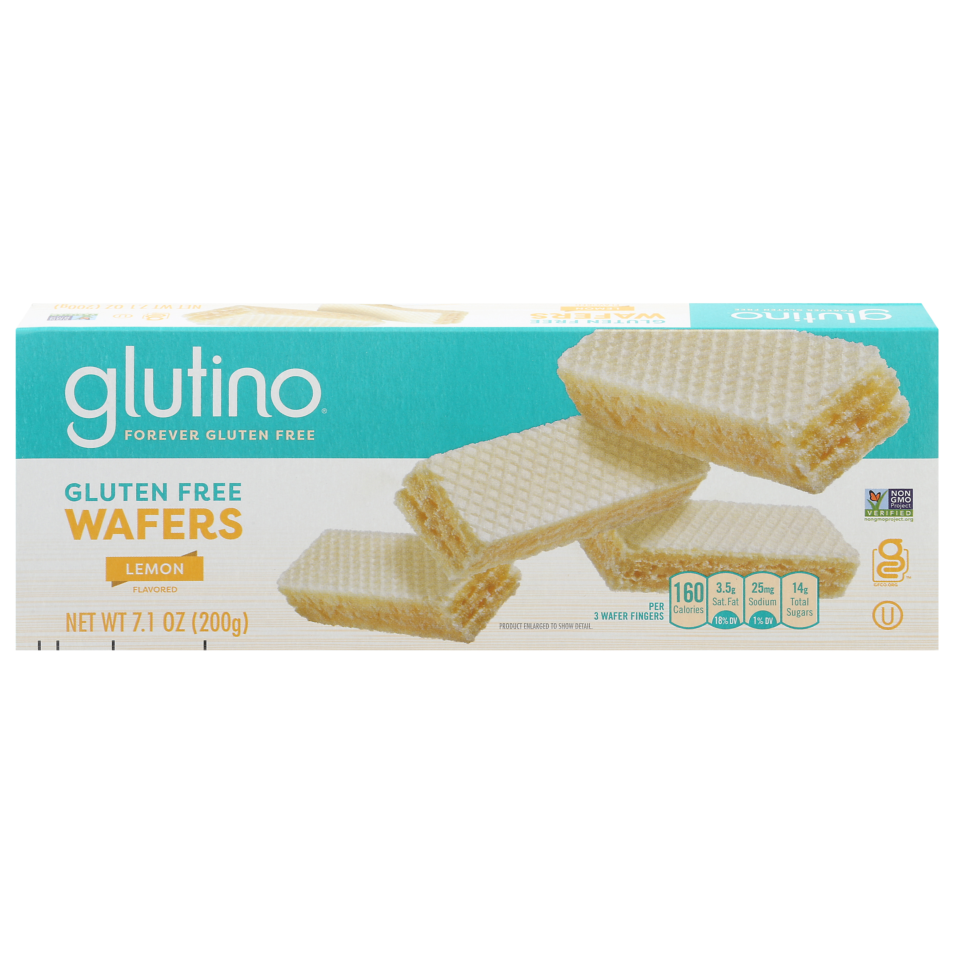 Glutino Gluten Free Lemon Flavored Wafers