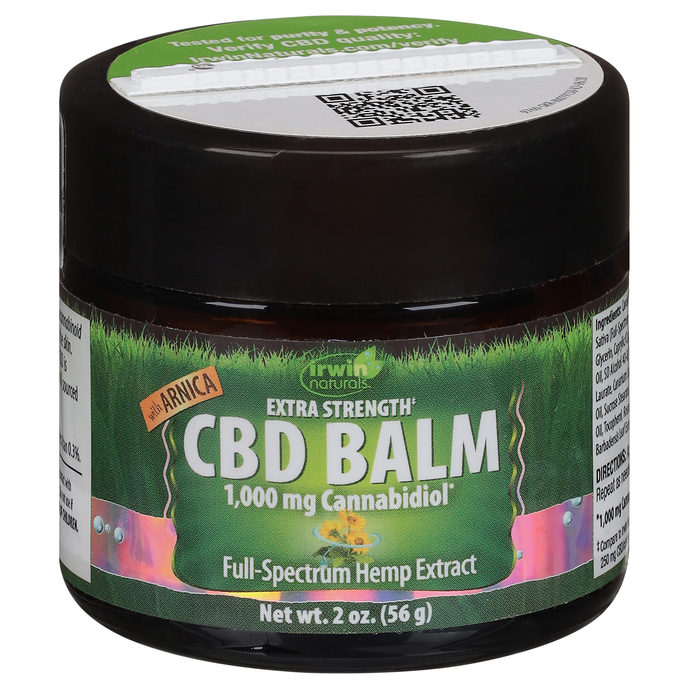 Irwin Naturals Extra Strength with Arnica CBD Balm