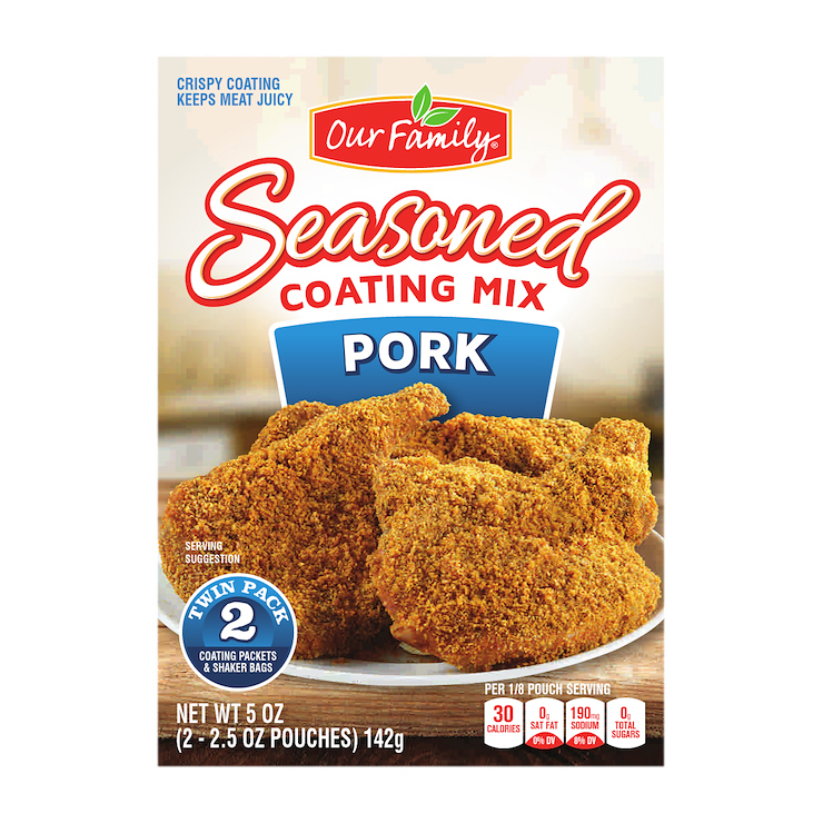 Our Family Twin Pack Pork Coating Mix 2 ea