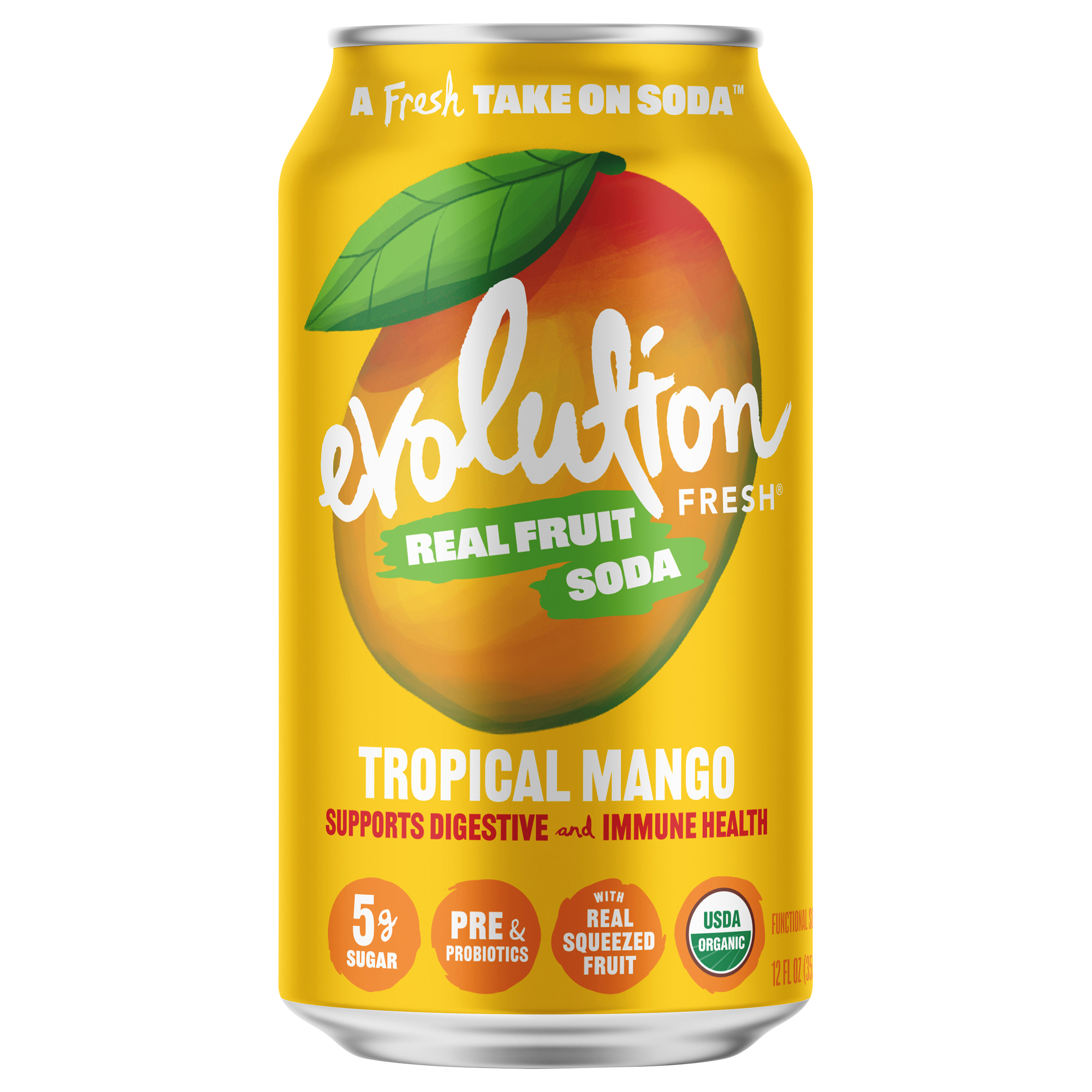 Evolution Fresh® Tropical Mango Real Fruit Soda