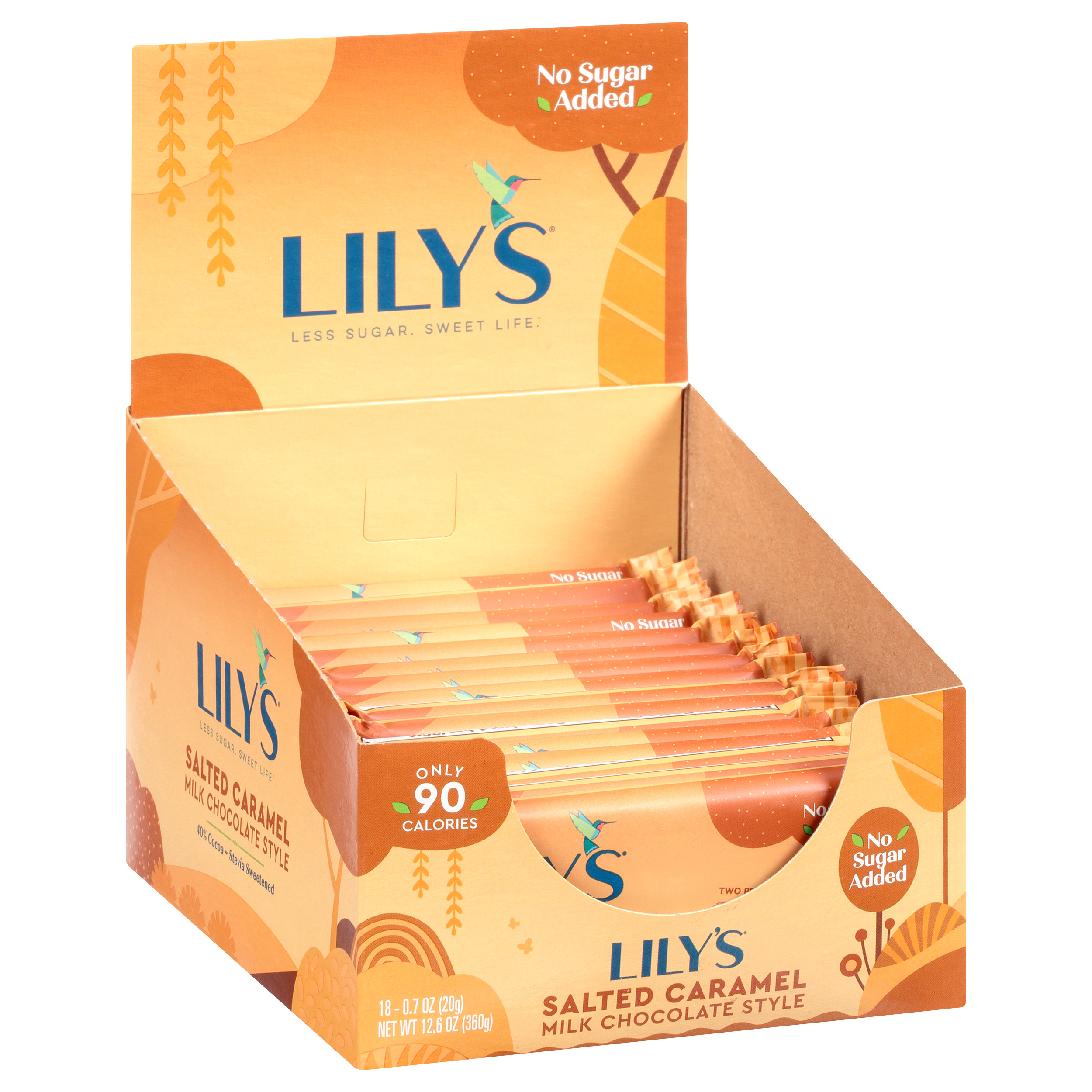 Lily's 40% Cocoa Salted Caramel Milk Chocolate Style